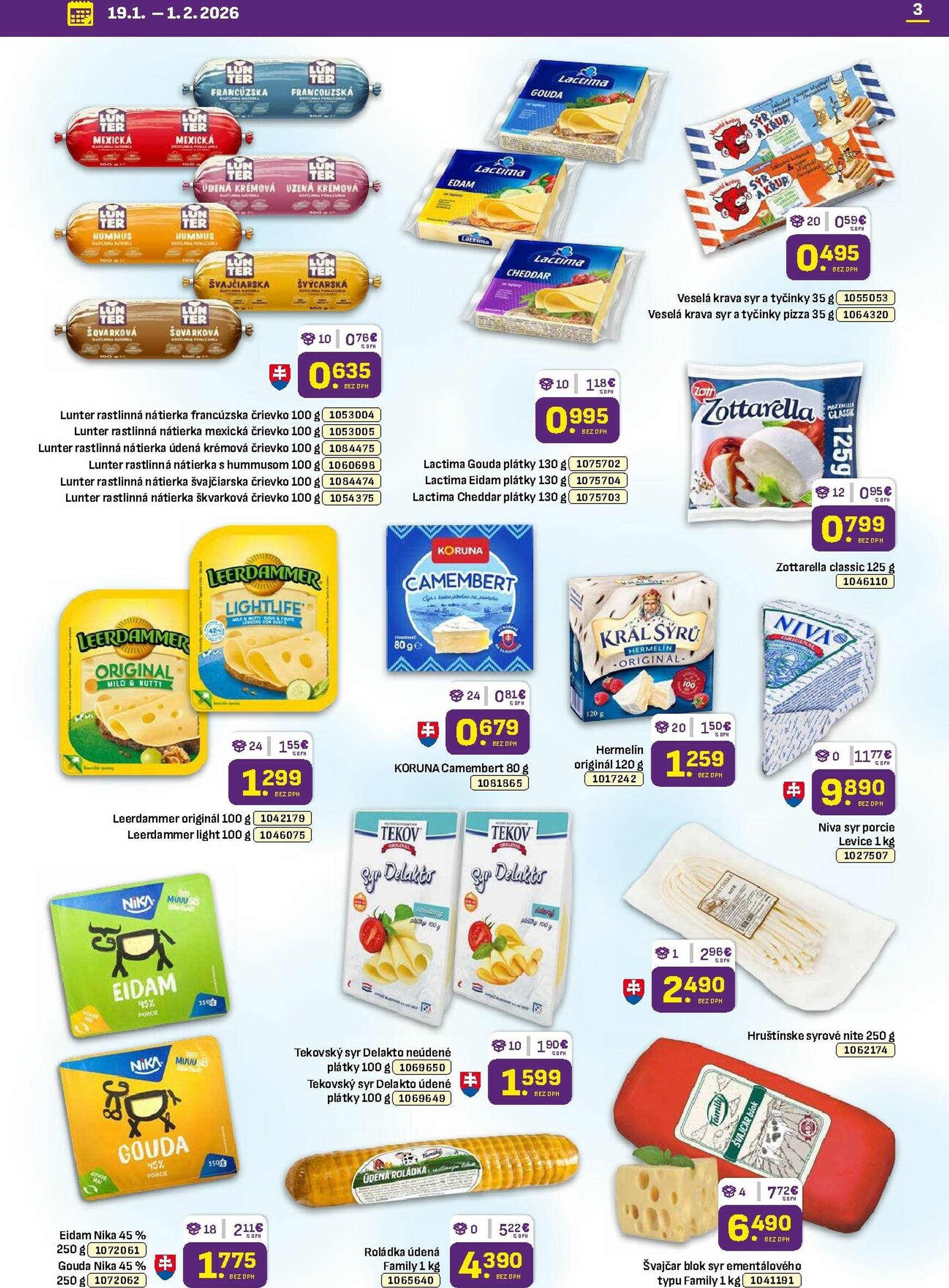 Page 3 of Aktuálny libex leták platný od pondelka 19.01 do 01.02