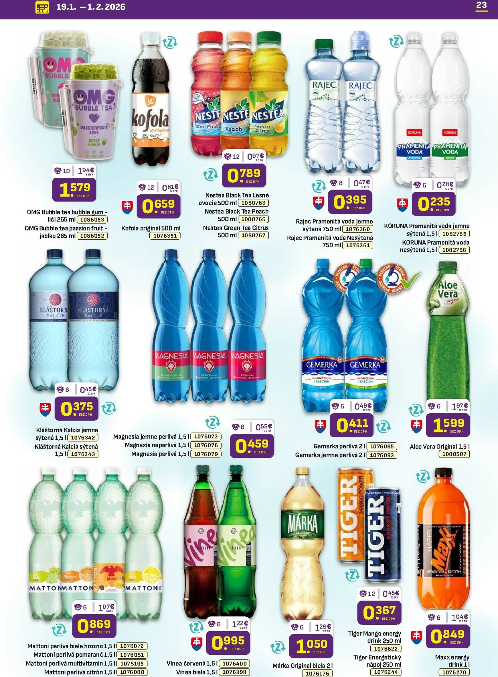 Page 23 of Aktuálny libex leták platný od pondelka 19.01 do 01.02