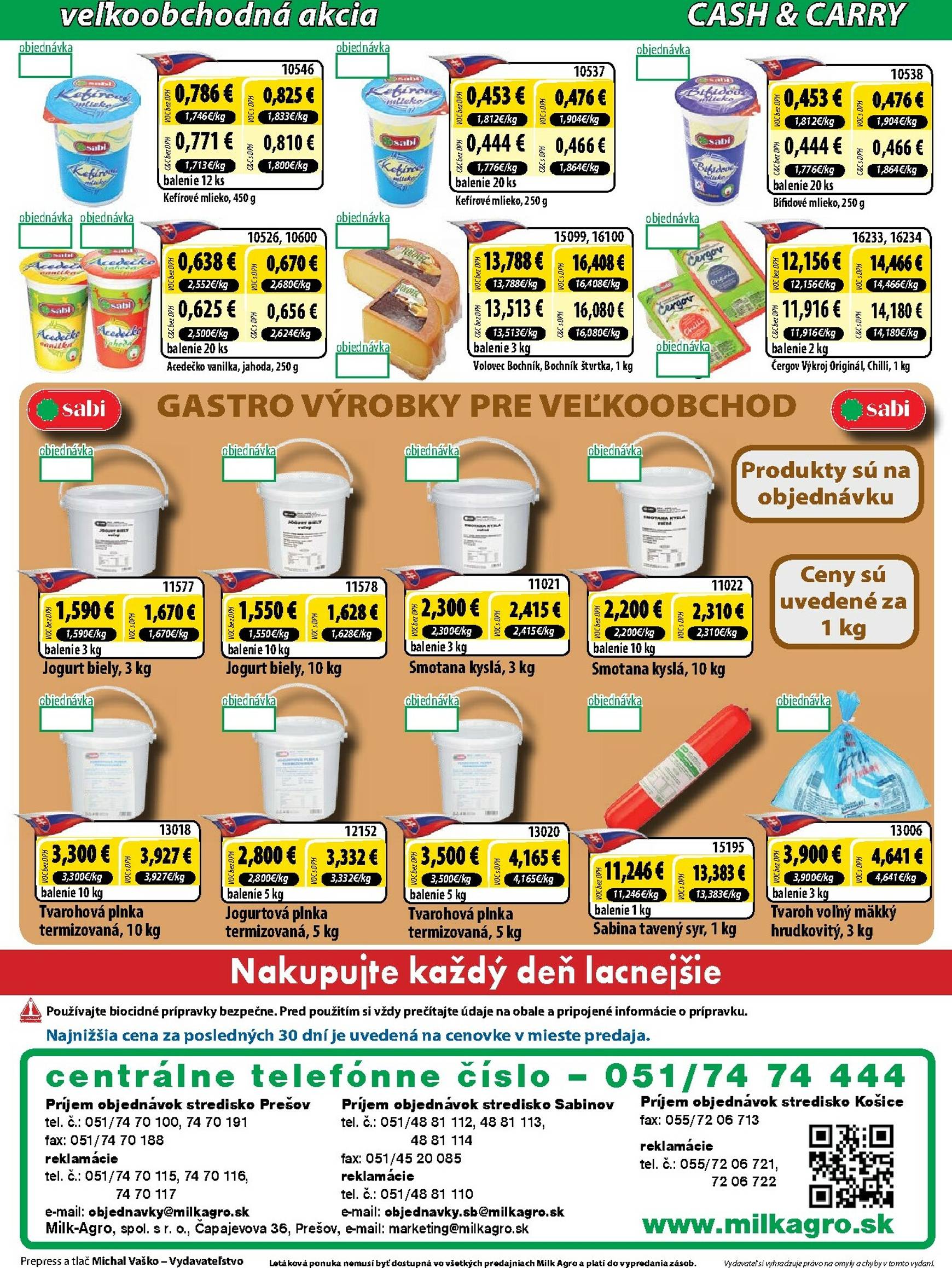 Page 8 of Aktuálny milk-agro leták platný od stredy 21.01 do 03.02