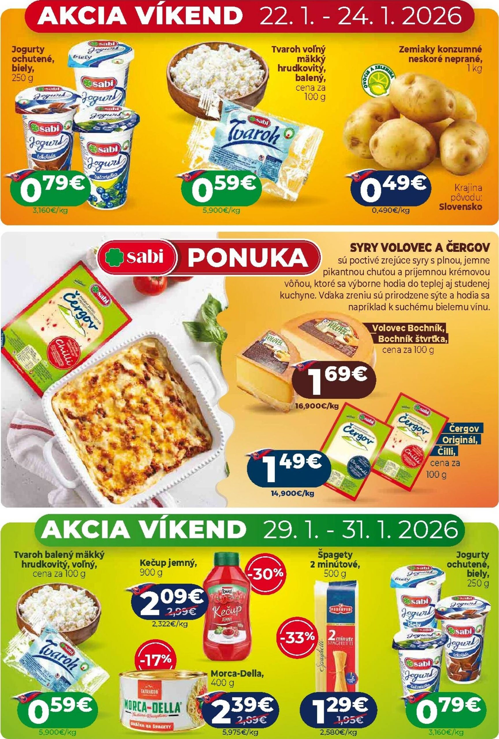 Page 3 of Aktuálny milk-agro leták platný od stredy 21.01 do 03.02