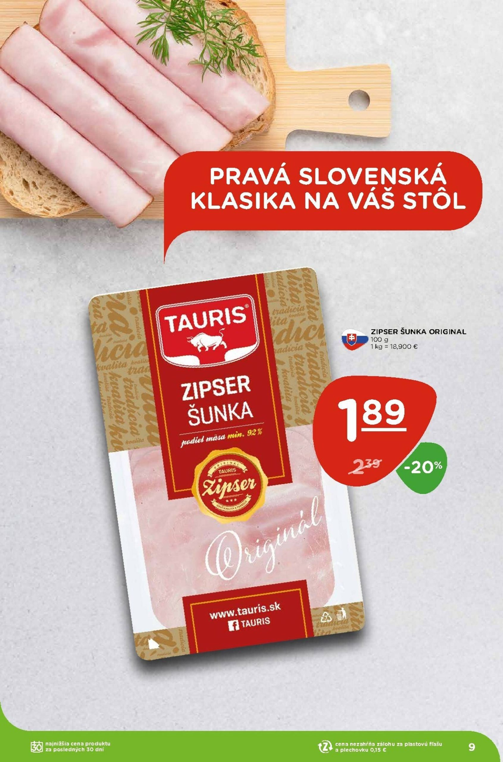 Page 9 of Aktuálny terno leták platný od štvrtka 22.01 do 28.01