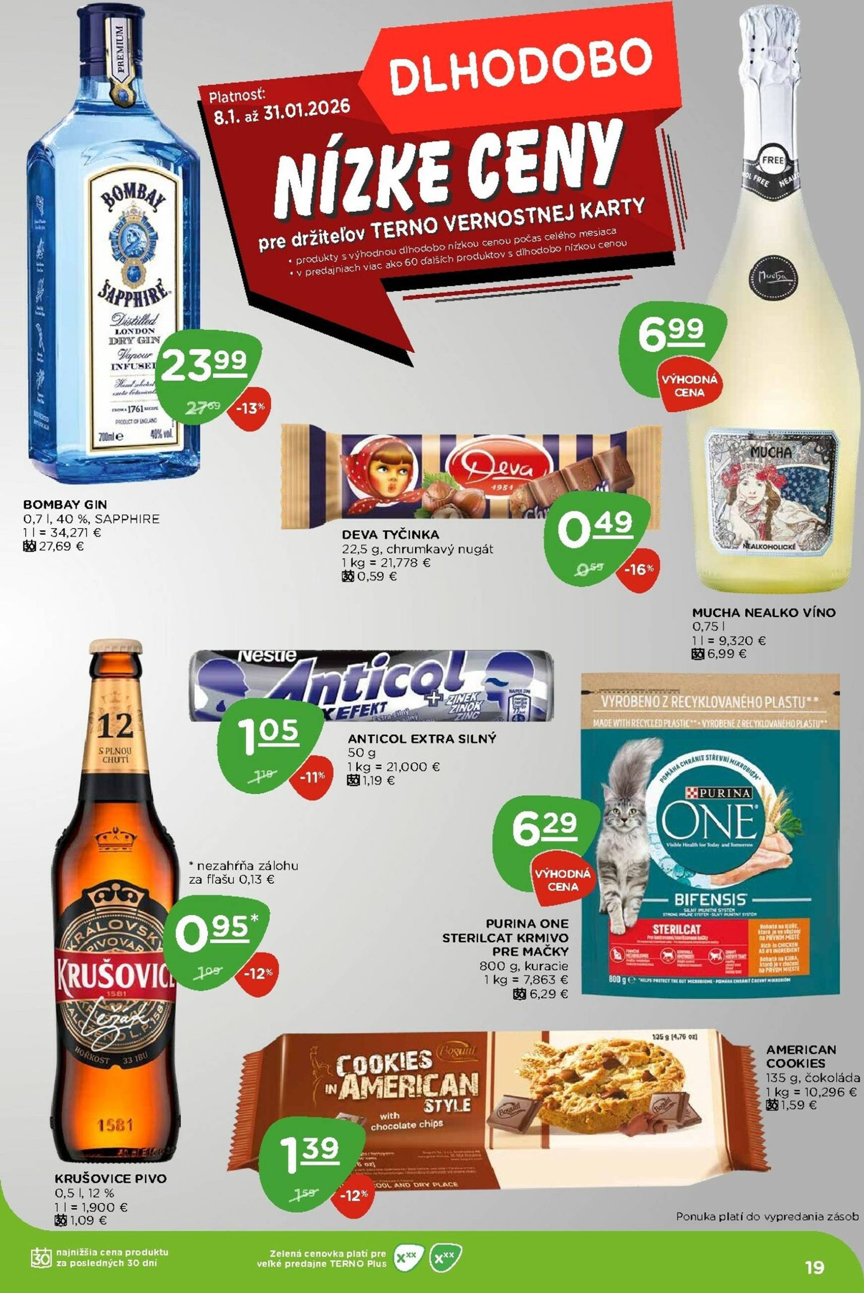 Page 19 of Aktuálny terno leták platný od štvrtka 22.01 do 28.01