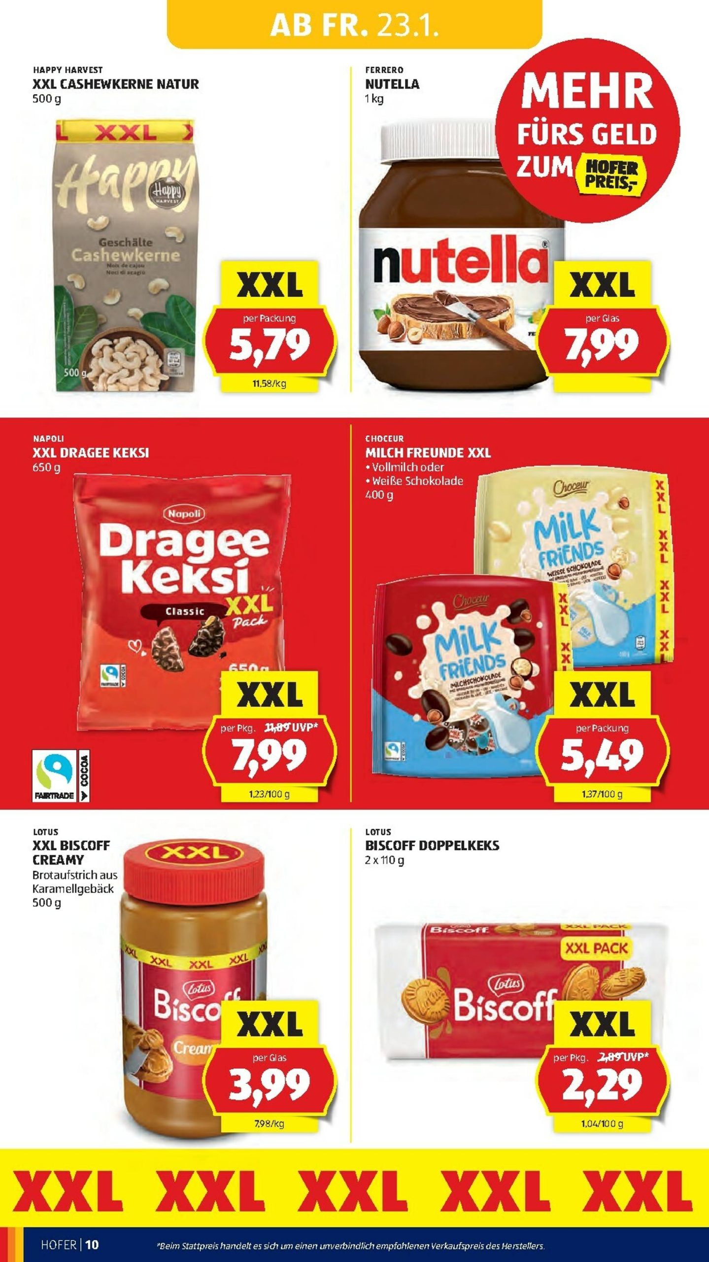 Page 12 of Aktuálny hofer-rakusko leták platný od piatka 23.01 do 29.01