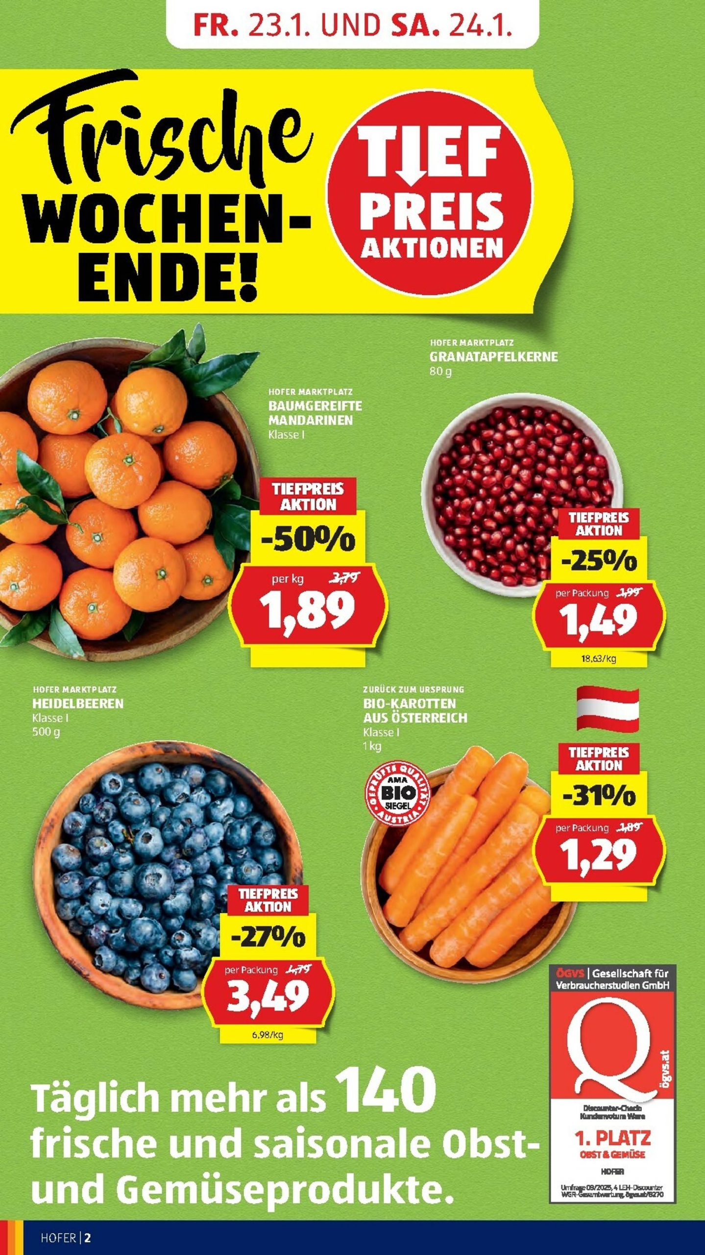 Page 4 of Aktuálny hofer-rakusko leták platný od piatka 23.01 do 29.01