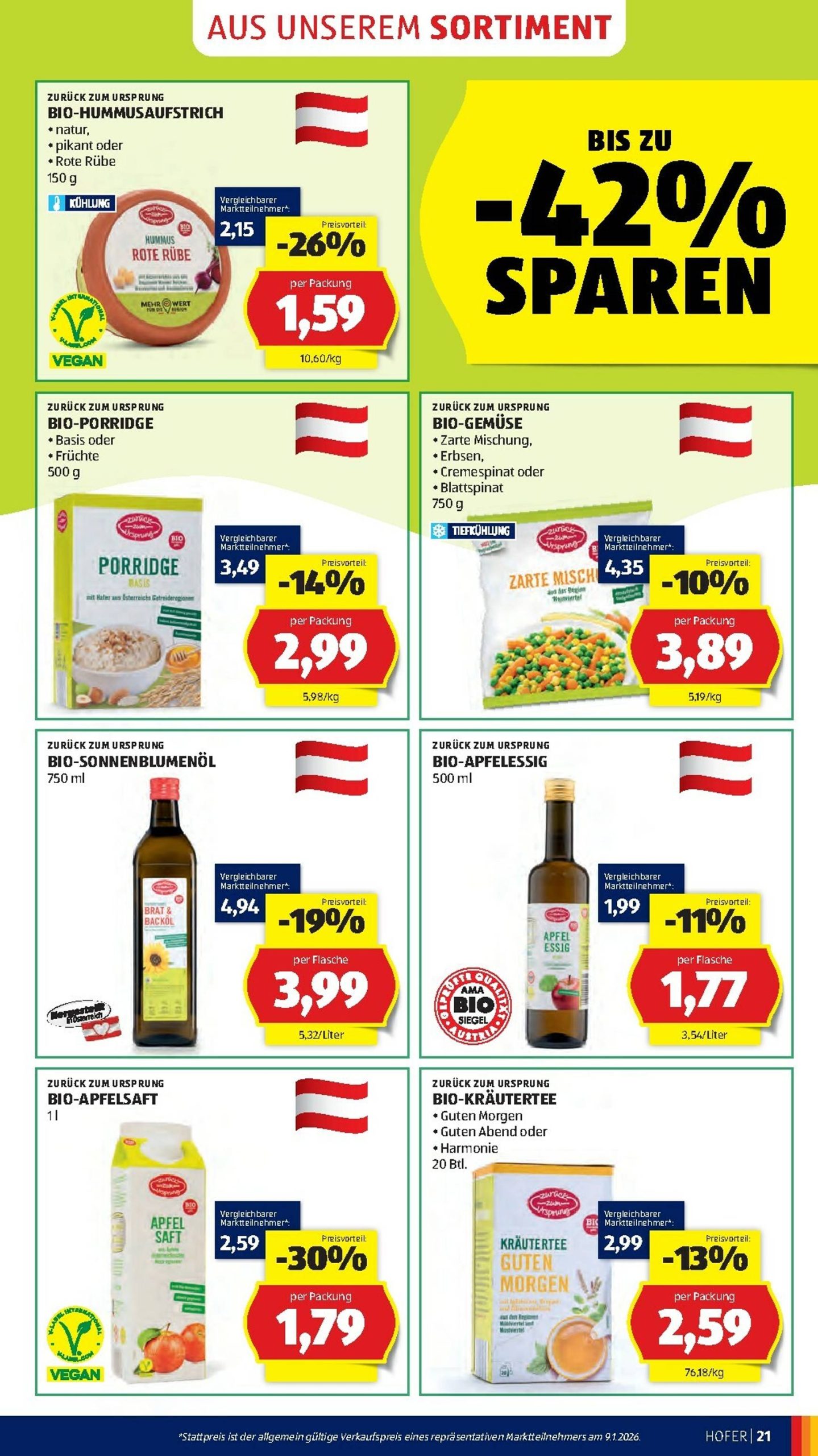 Page 23 of Aktuálny hofer-rakusko leták platný od piatka 23.01 do 29.01