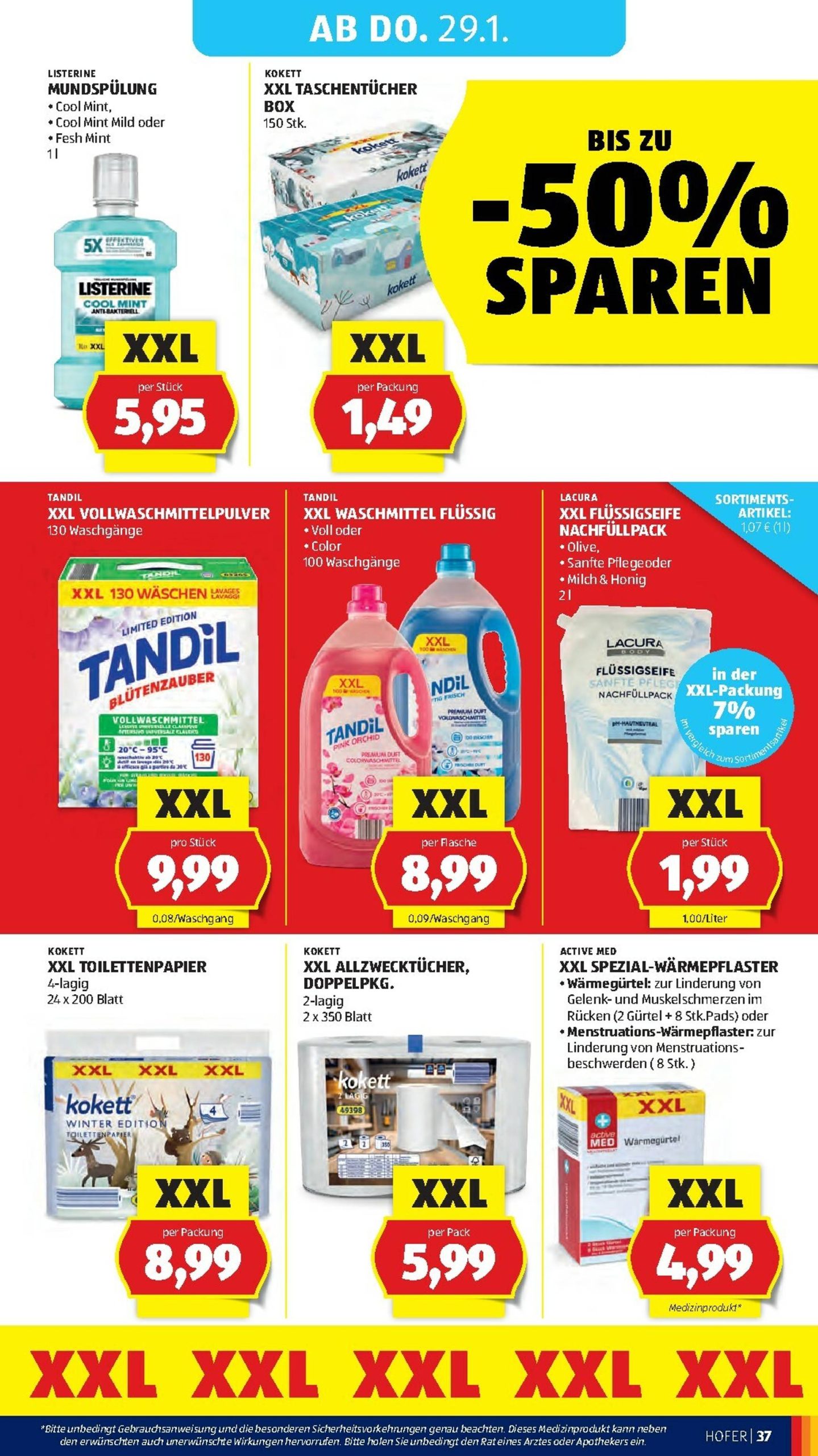 Page 41 of Aktuálny hofer-rakusko leták platný od piatka 23.01 do 29.01