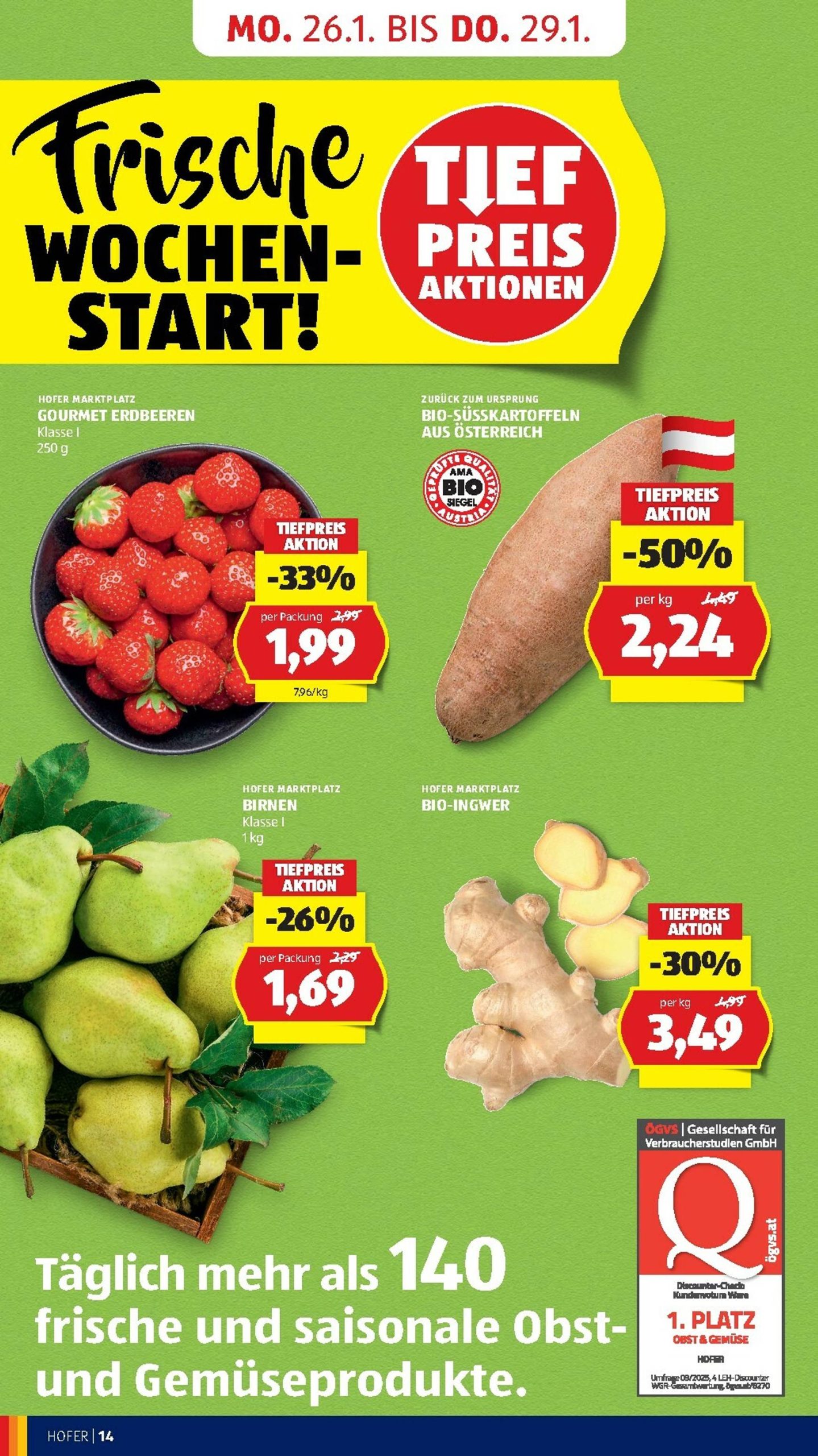 Page 16 of Aktuálny hofer-rakusko leták platný od piatka 23.01 do 29.01