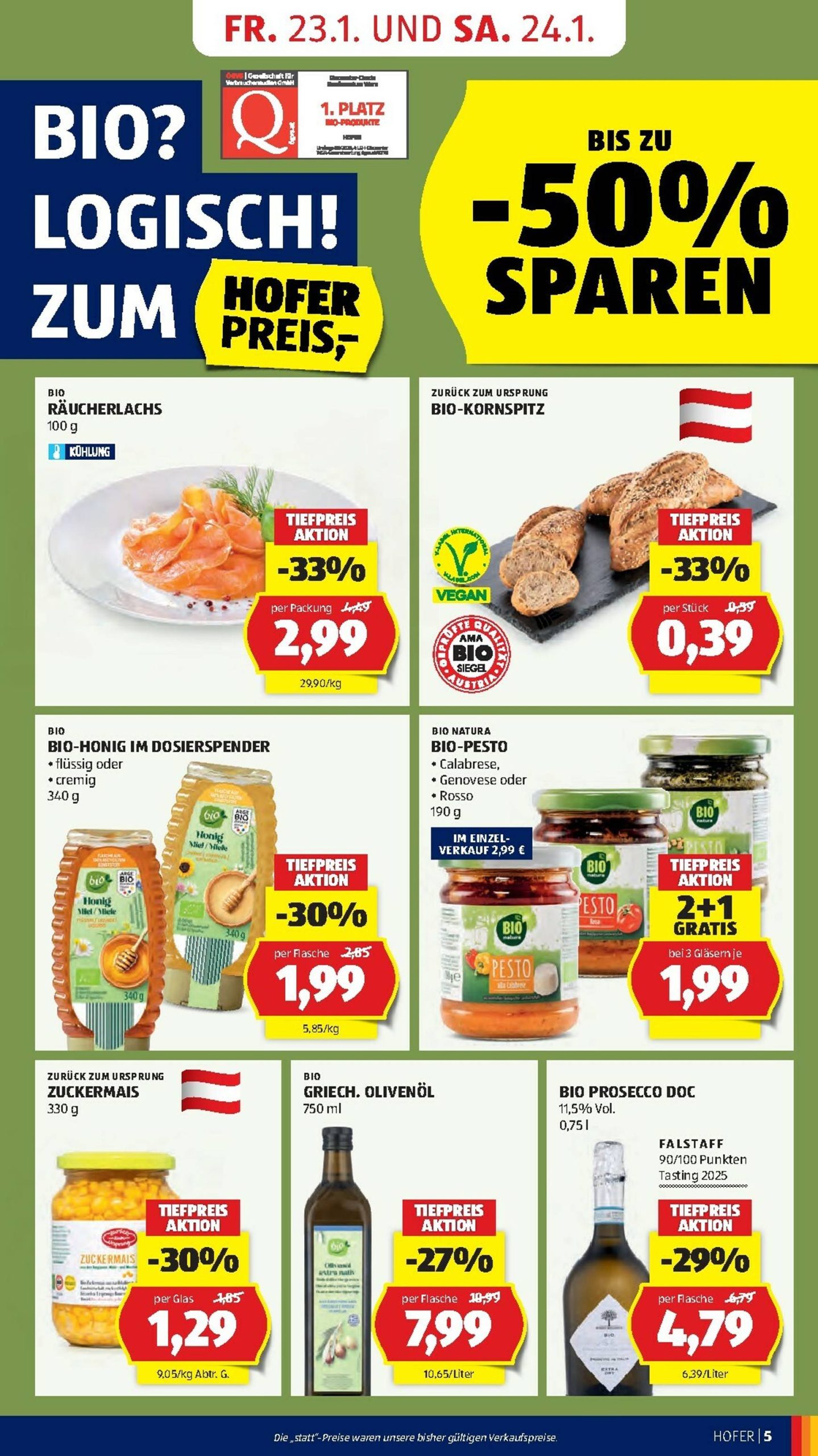 Page 7 of Aktuálny hofer-rakusko leták platný od piatka 23.01 do 29.01