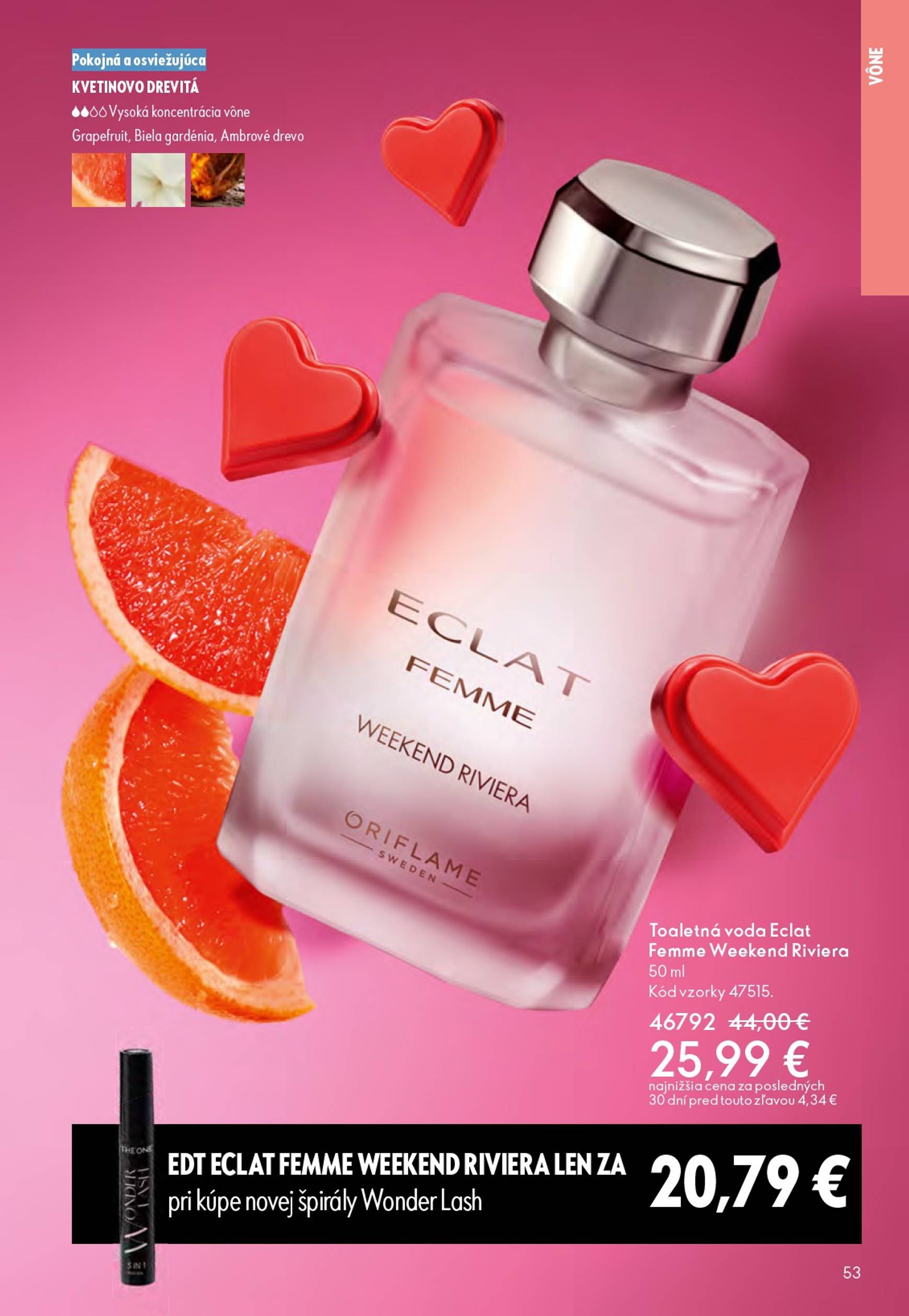 Page 53 of Aktuálny oriflame leták platný od stredy 21.01 do 10.02