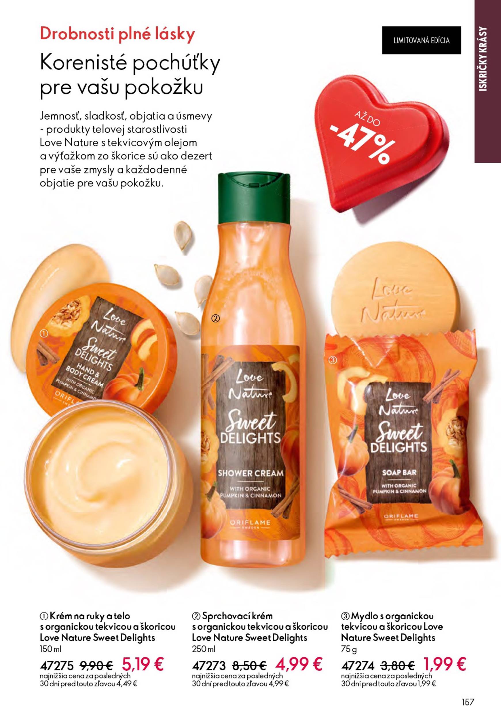 Page 157 of Aktuálny oriflame leták platný od stredy 21.01 do 10.02