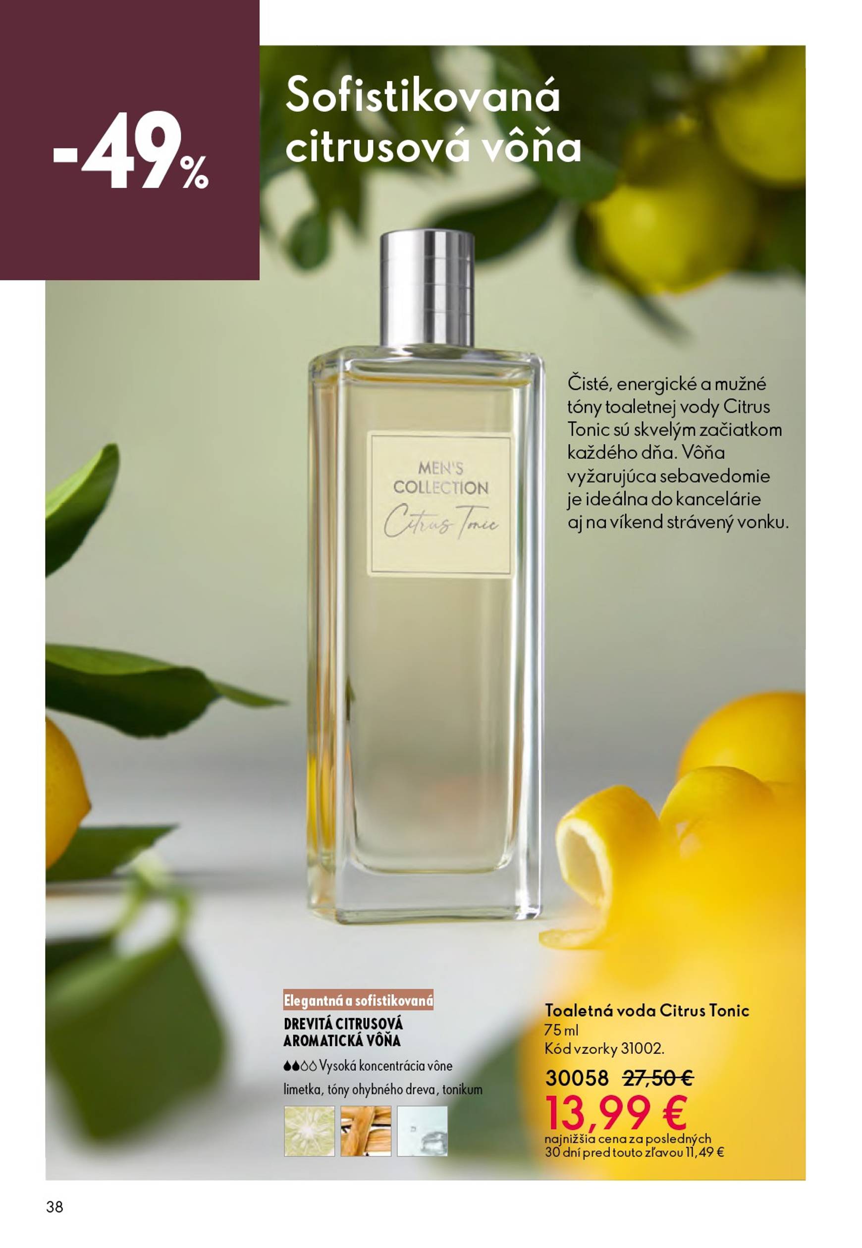 Page 38 of Aktuálny oriflame leták platný od stredy 21.01 do 10.02