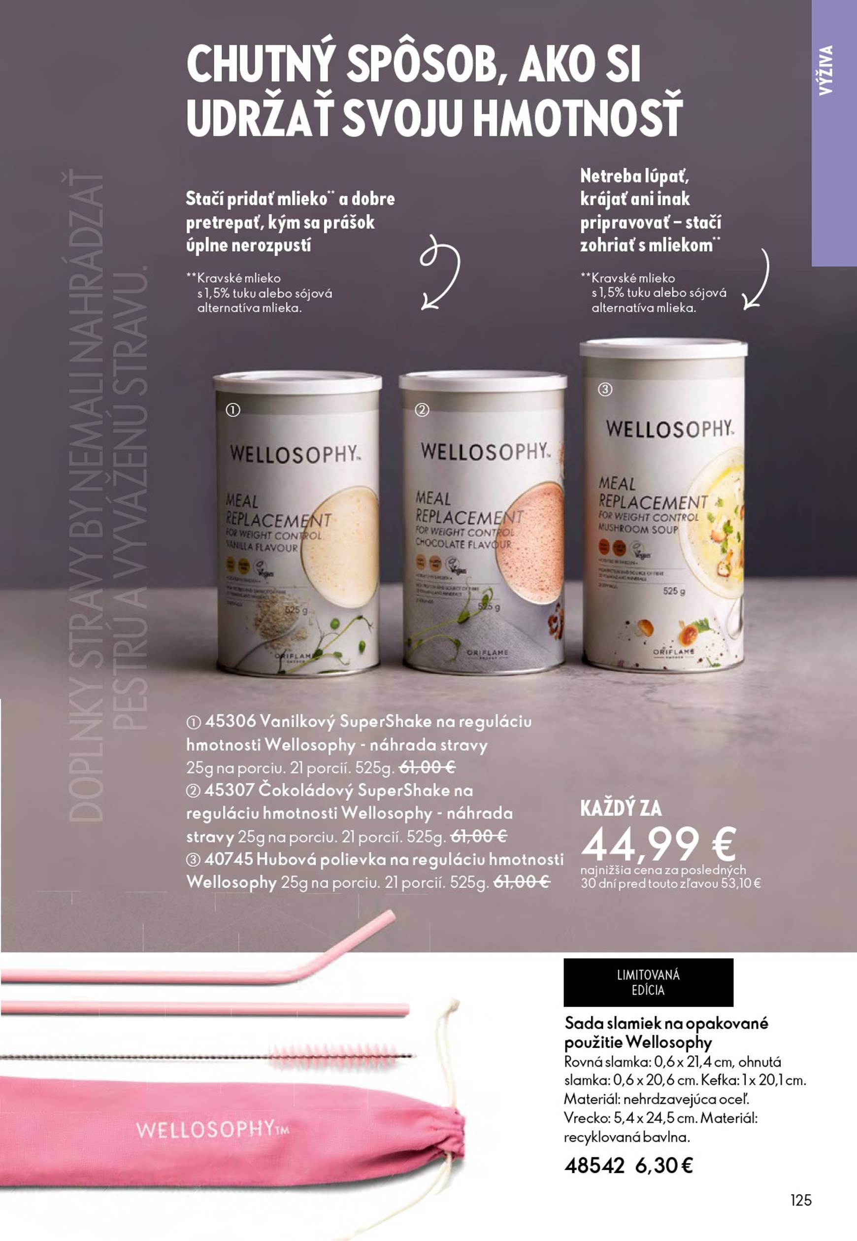 Page 125 of Aktuálny oriflame leták platný od stredy 21.01 do 10.02