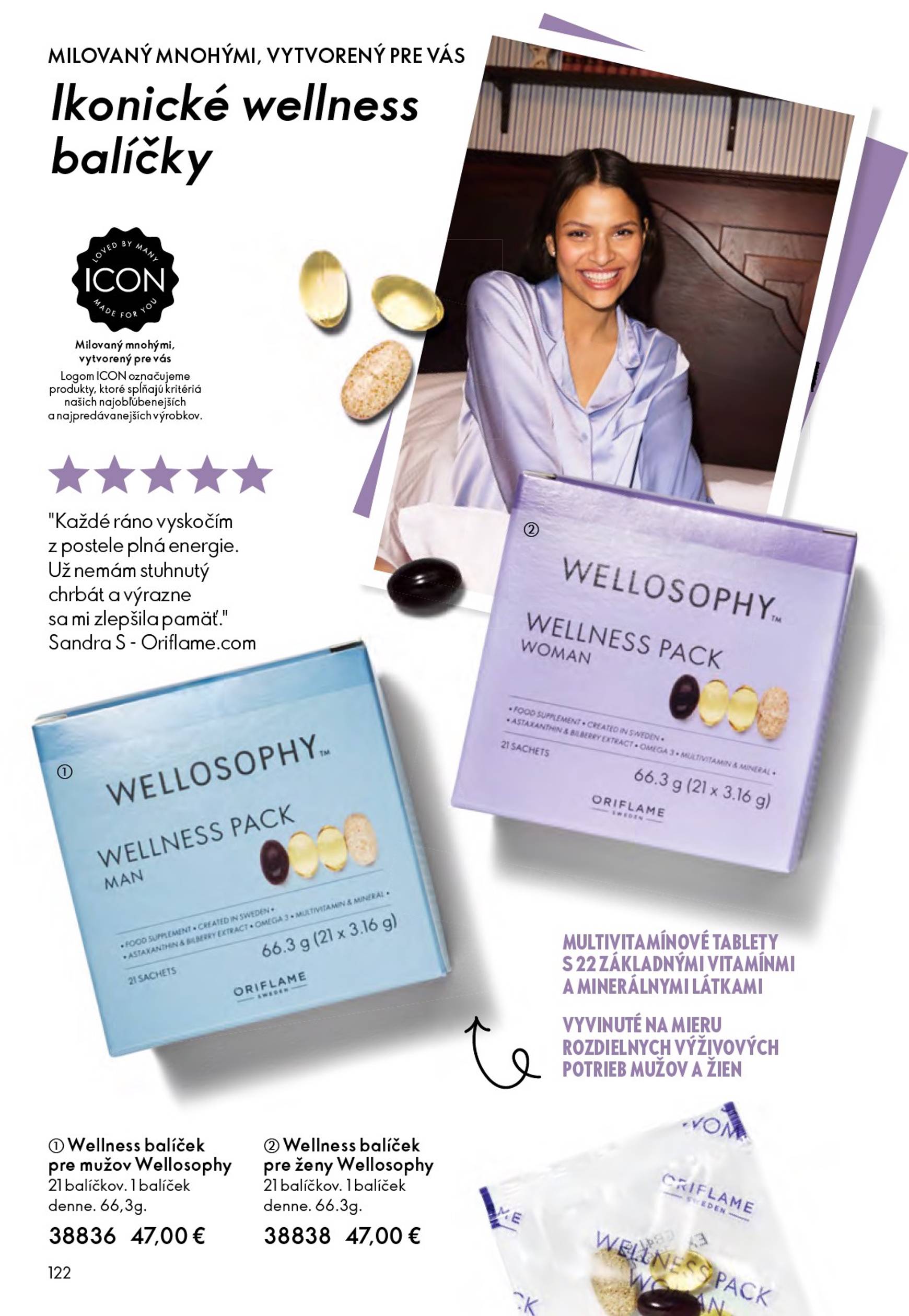 Page 122 of Aktuálny oriflame leták platný od stredy 21.01 do 10.02