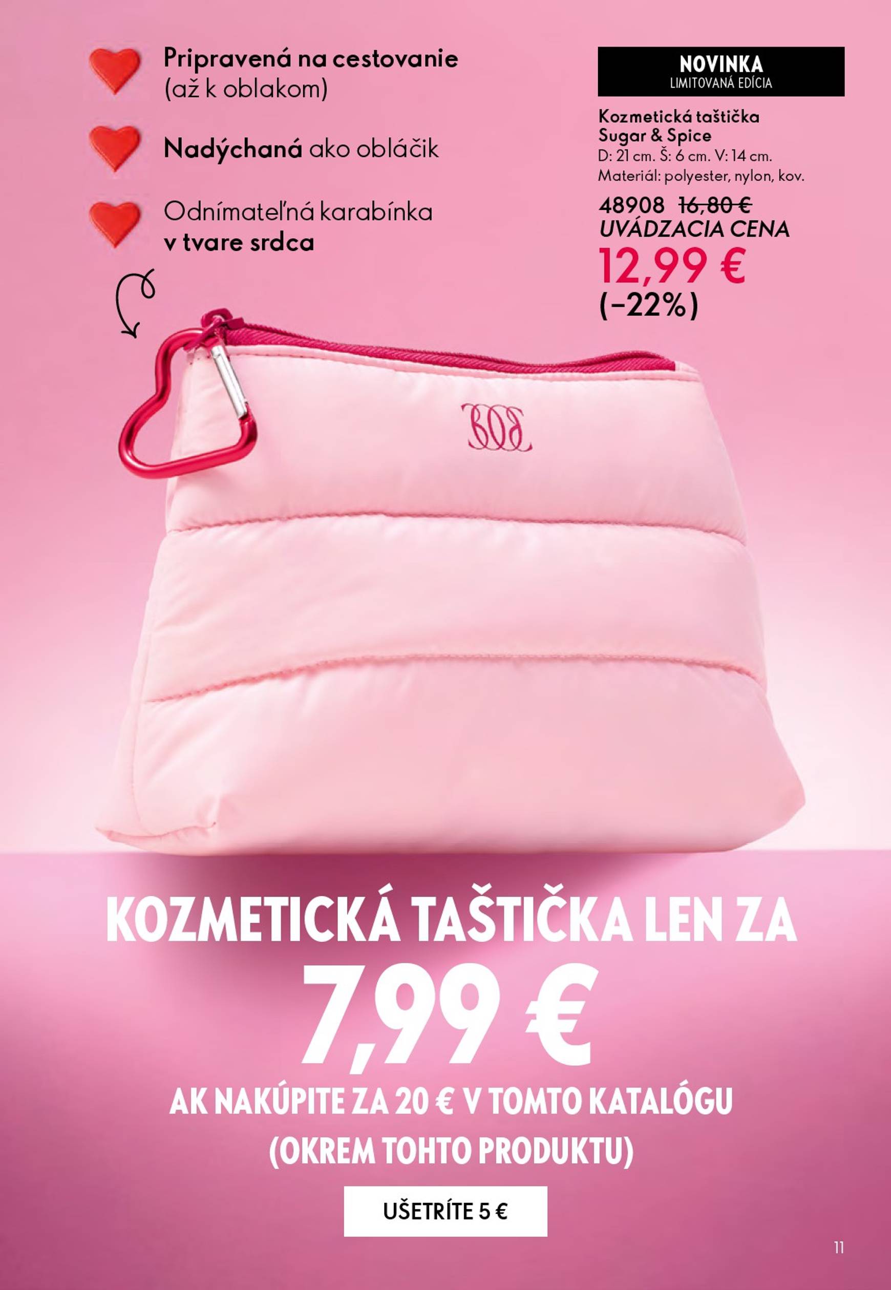 Page 11 of Aktuálny oriflame leták platný od stredy 21.01 do 10.02