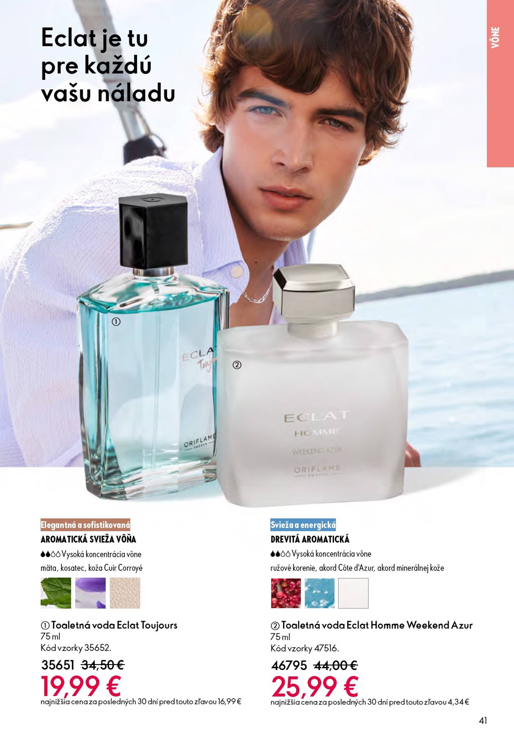 Page 41 of Aktuálny oriflame leták platný od stredy 21.01 do 10.02