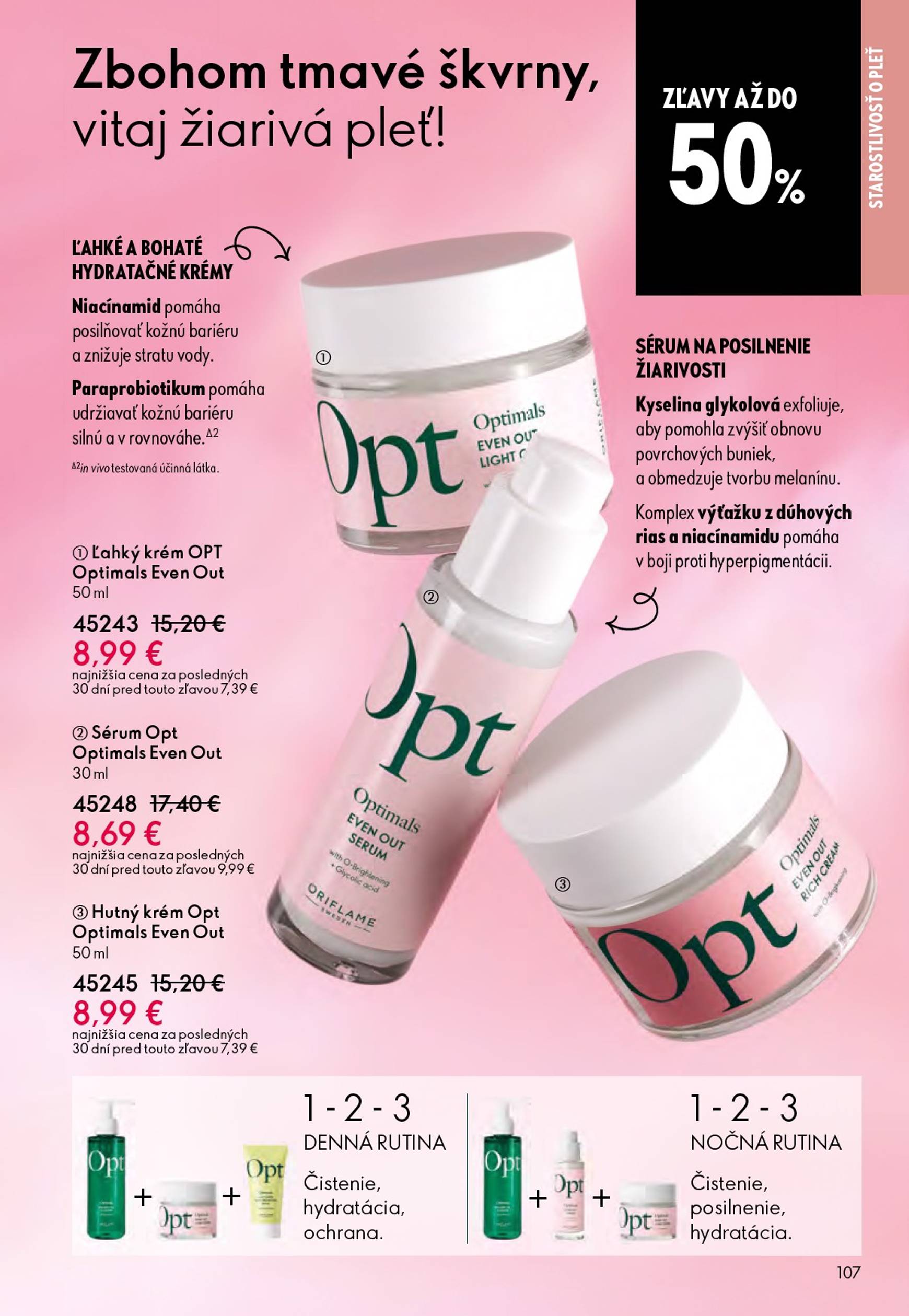 Page 107 of Aktuálny oriflame leták platný od stredy 21.01 do 10.02