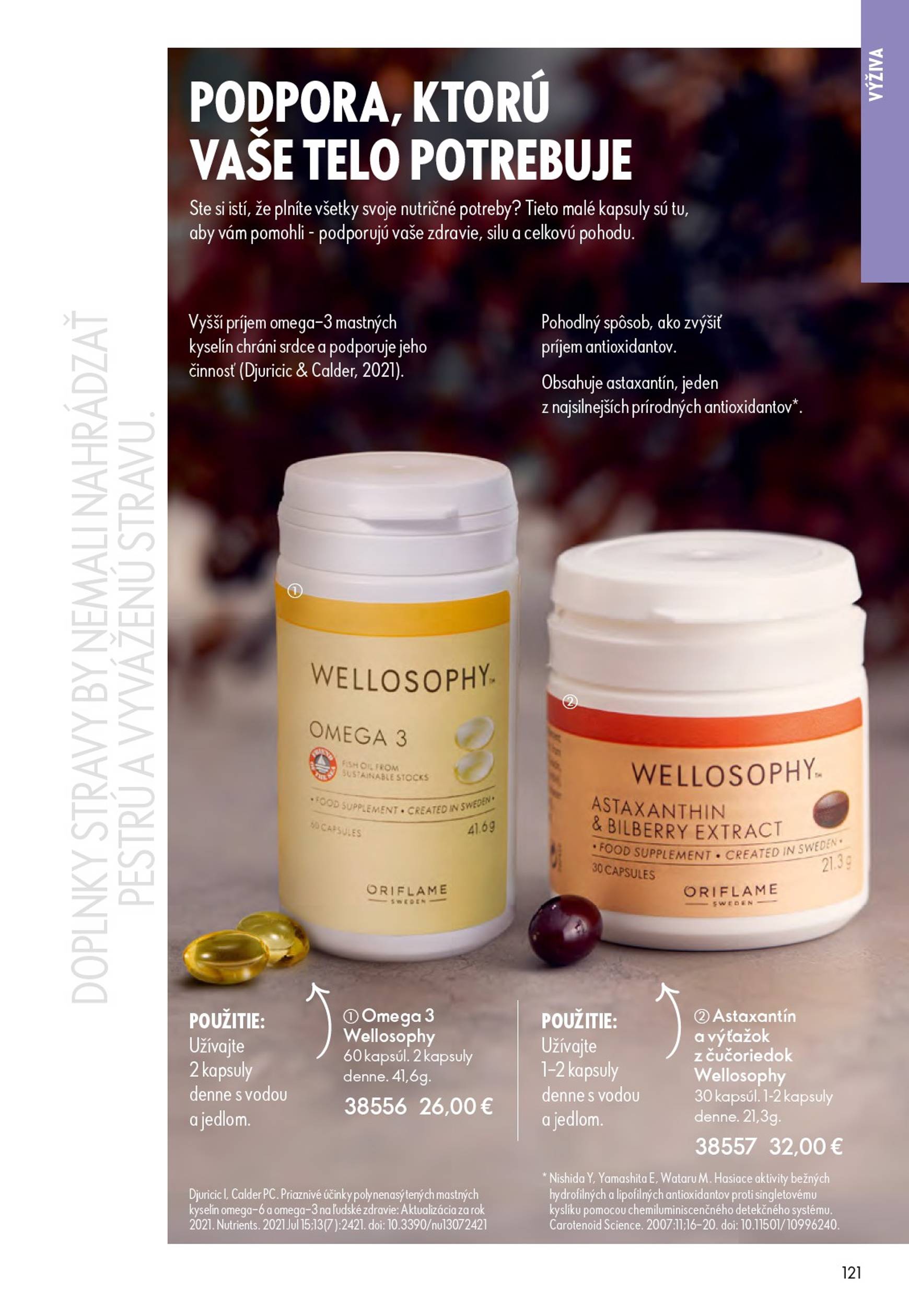 Page 121 of Aktuálny oriflame leták platný od stredy 21.01 do 10.02