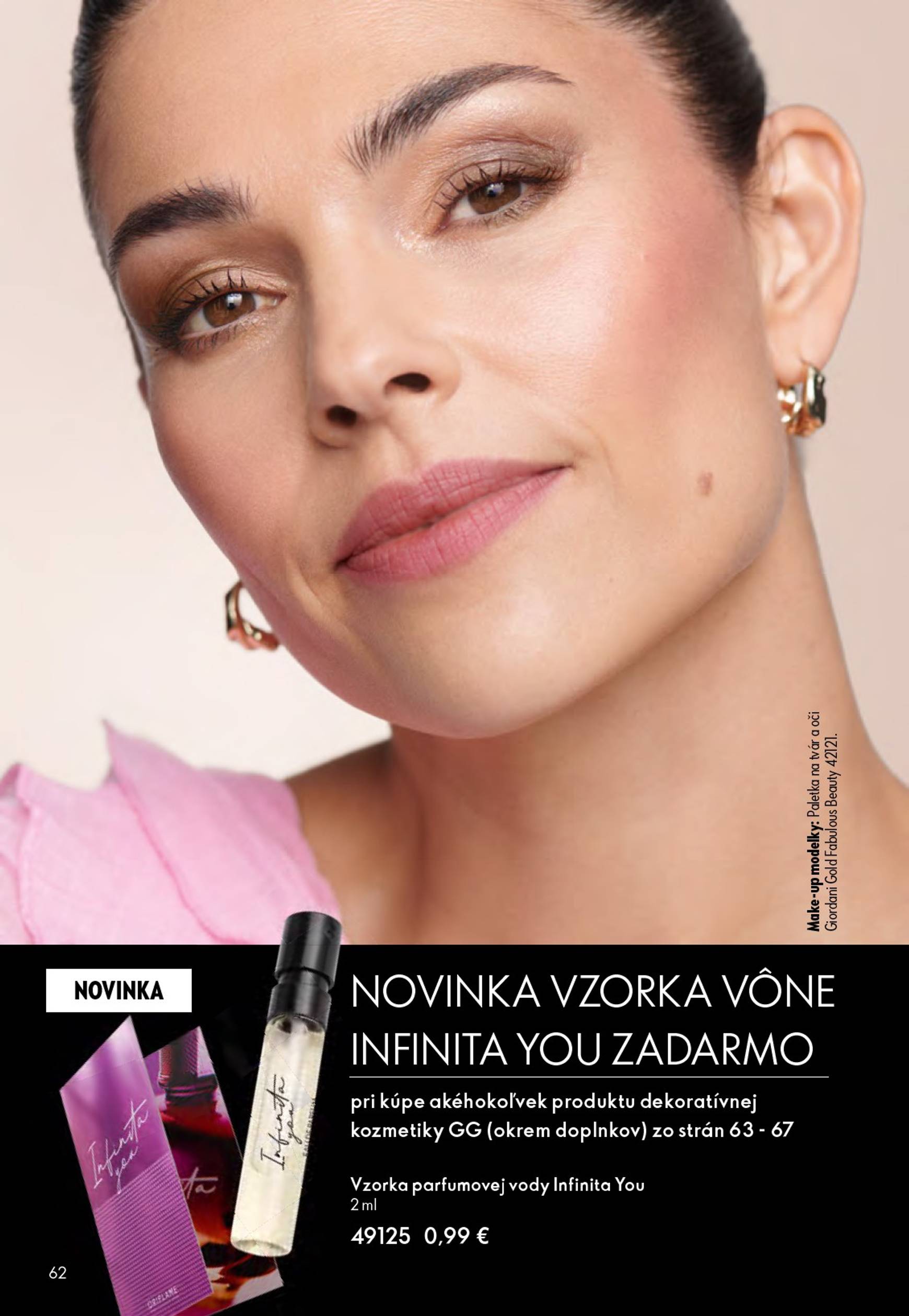 Page 62 of Aktuálny oriflame leták platný od stredy 21.01 do 10.02