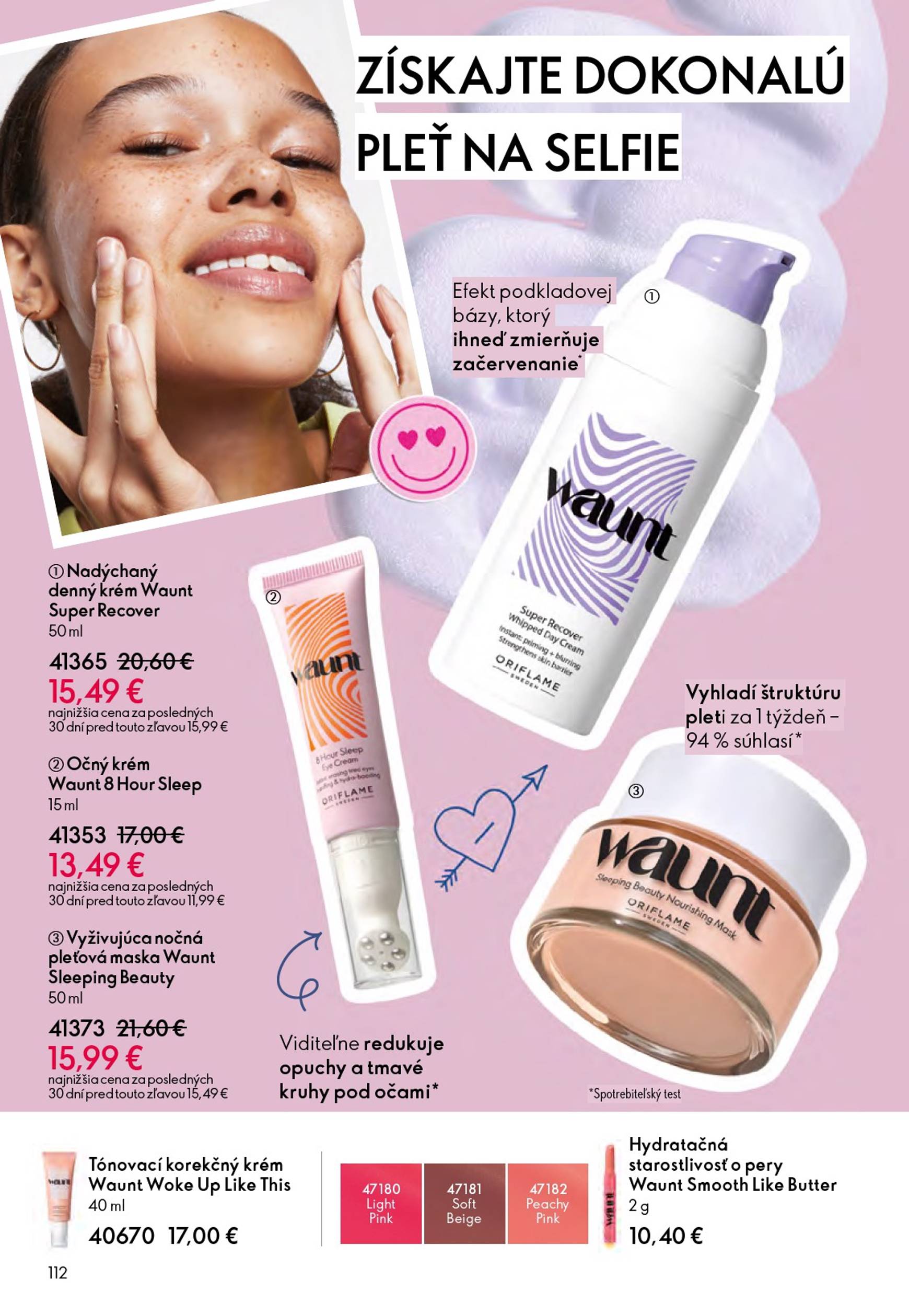 Page 112 of Aktuálny oriflame leták platný od stredy 21.01 do 10.02