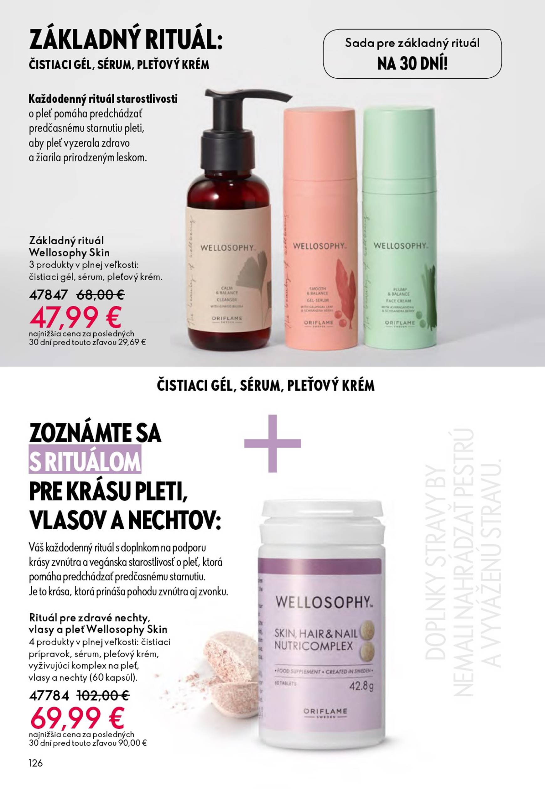Page 126 of Aktuálny oriflame leták platný od stredy 21.01 do 10.02