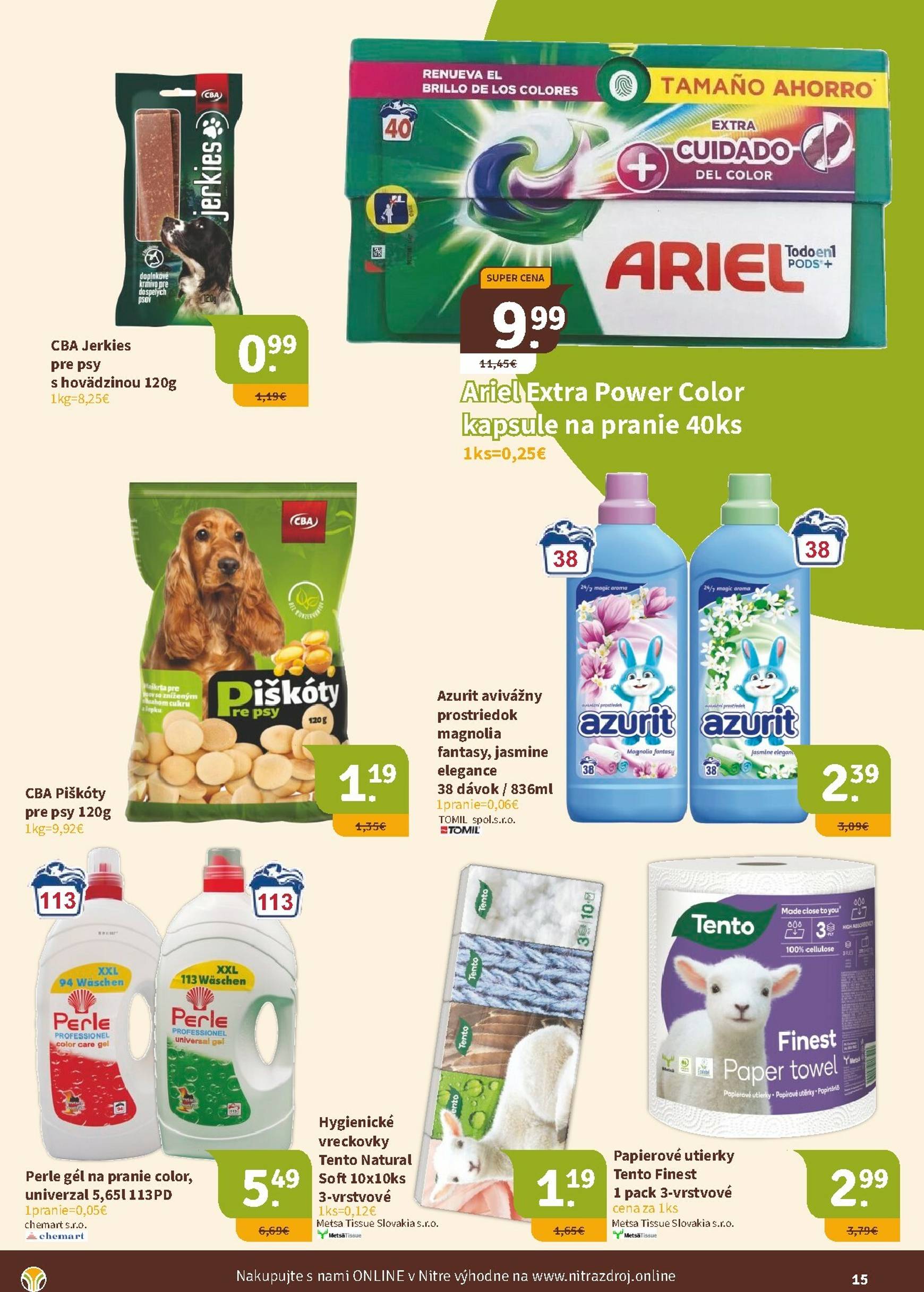 Page 15 of Aktuálny nitrazdroj leták platný od piatka 23.01 do 03.02