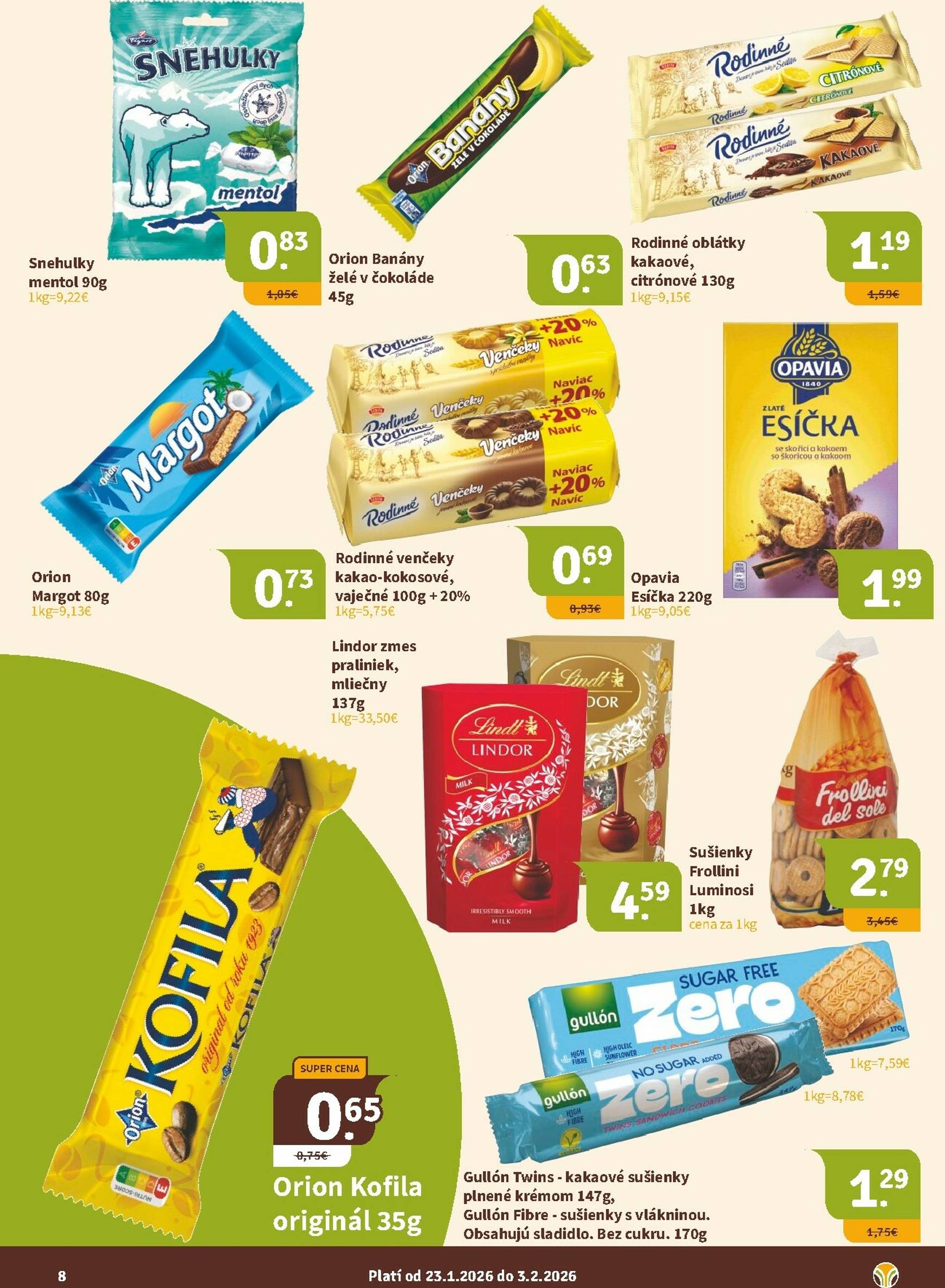 Page 8 of Aktuálny nitrazdroj leták platný od piatka 23.01 do 03.02