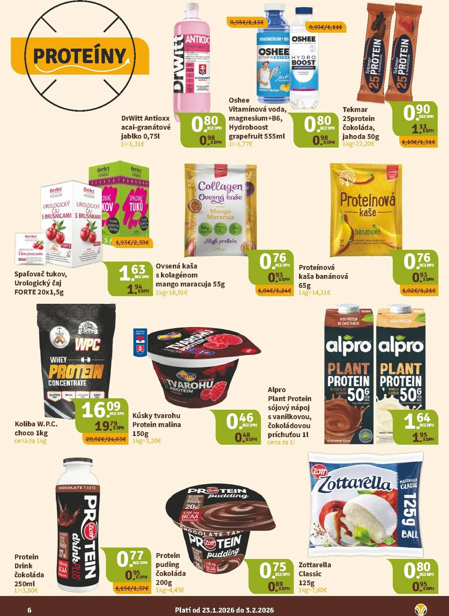 Page 6 of Aktuálny nitrazdroj leták platný od piatka 23.01 do 03.02