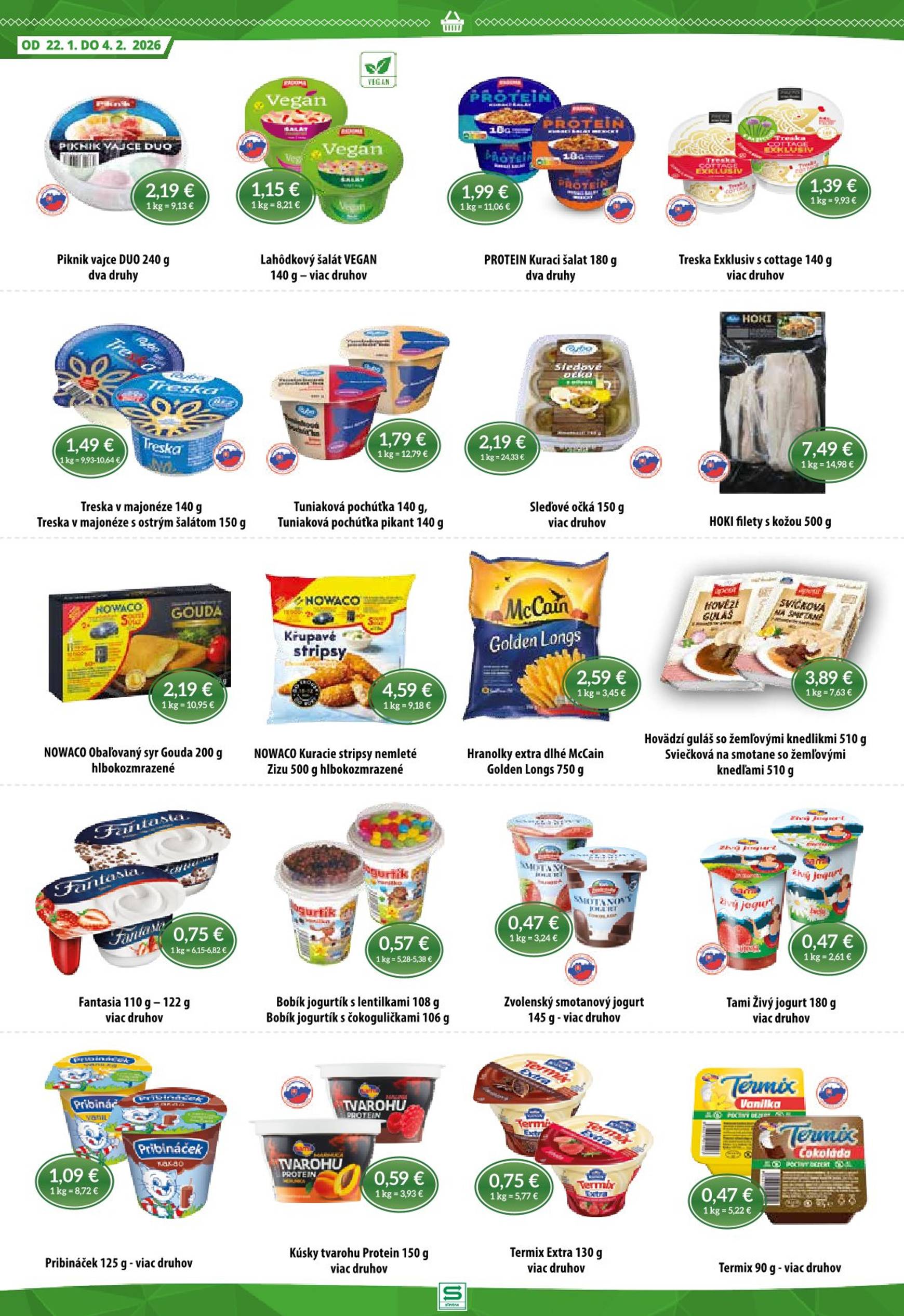Page 4 of Aktuálny sintra leták platný od štvrtka 22.01 do 04.02