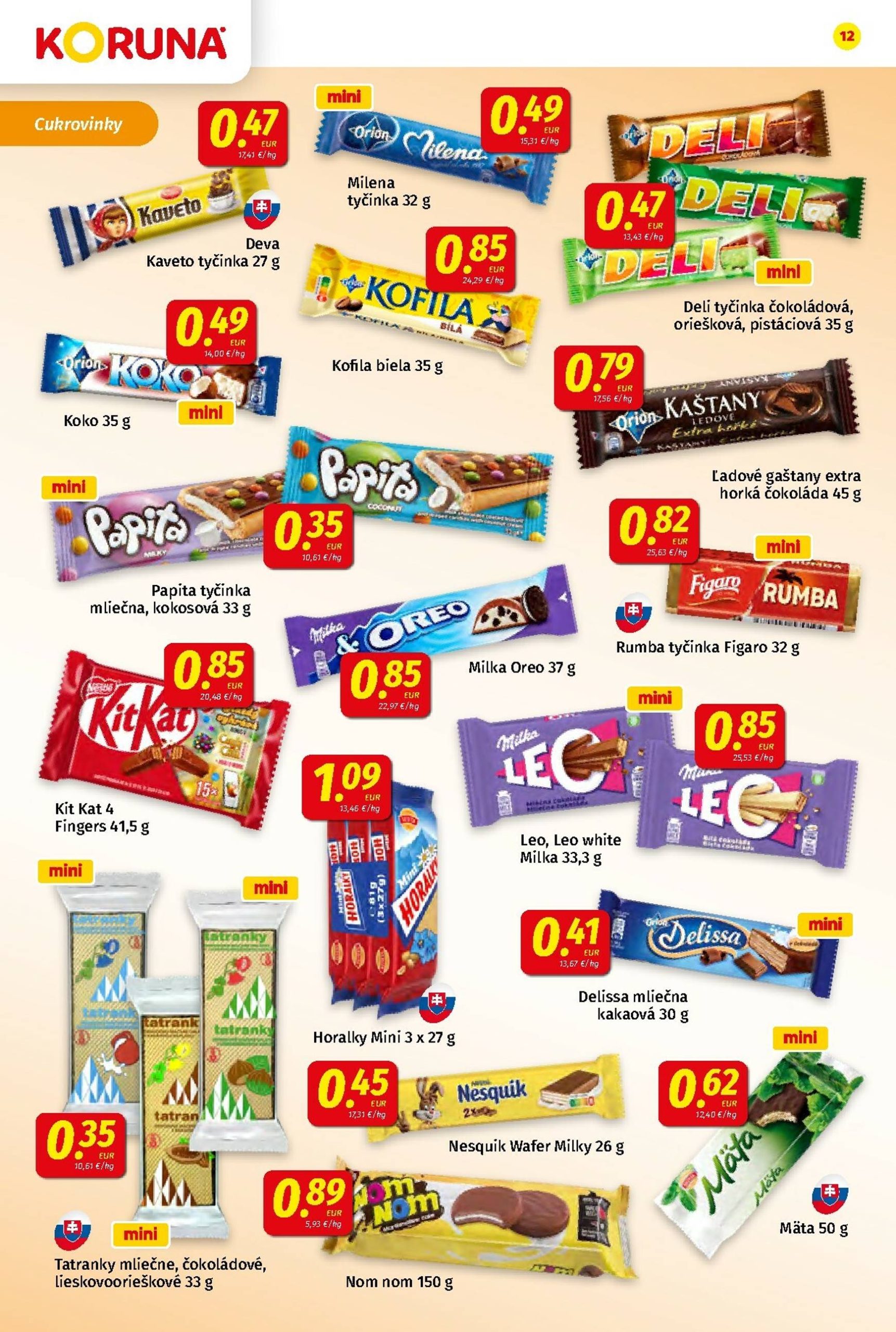 Page 12 of Aktuálny koruna leták platný od piatka 23.01 do 04.02