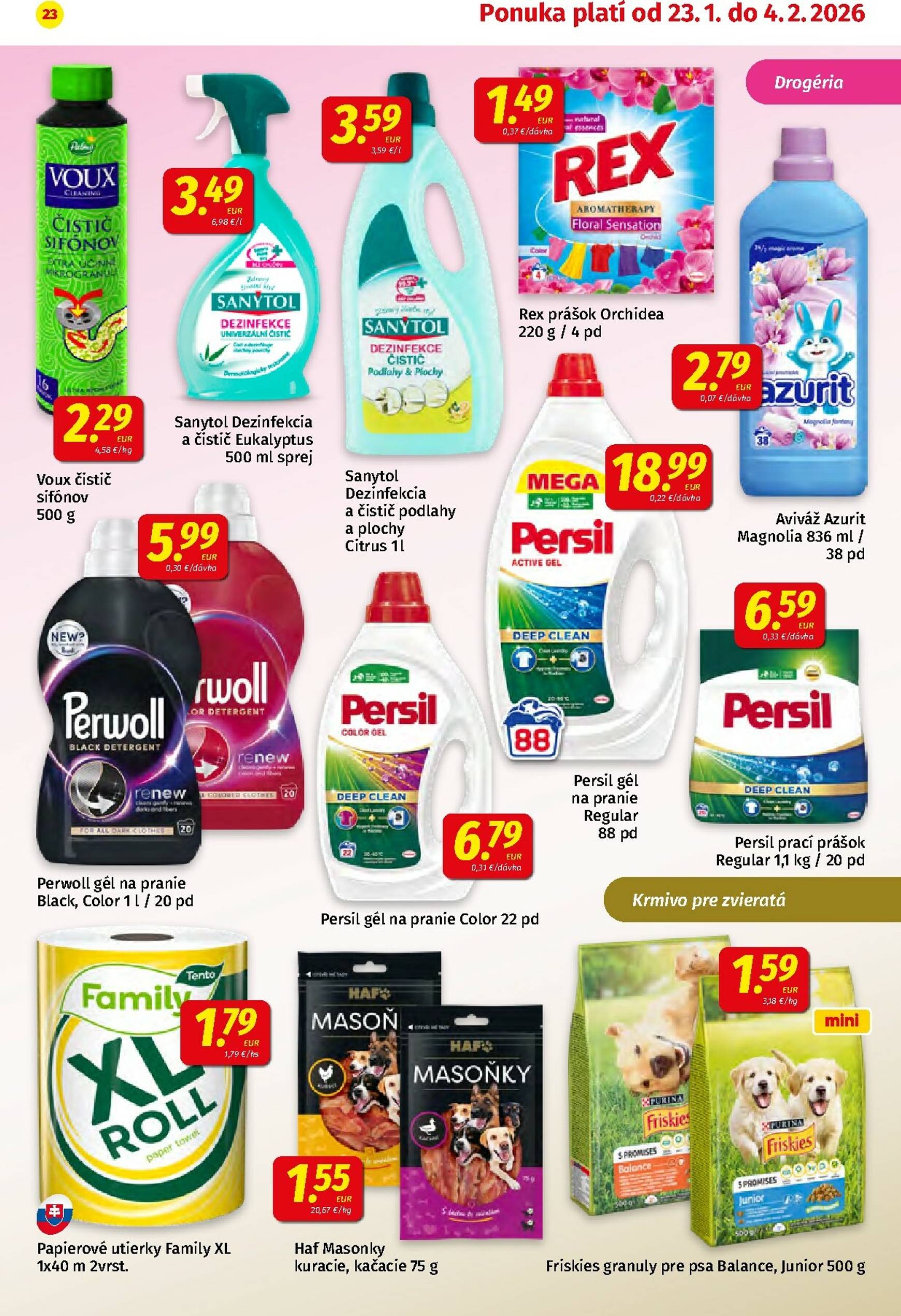 Page 23 of Aktuálny koruna leták platný od piatka 23.01 do 04.02