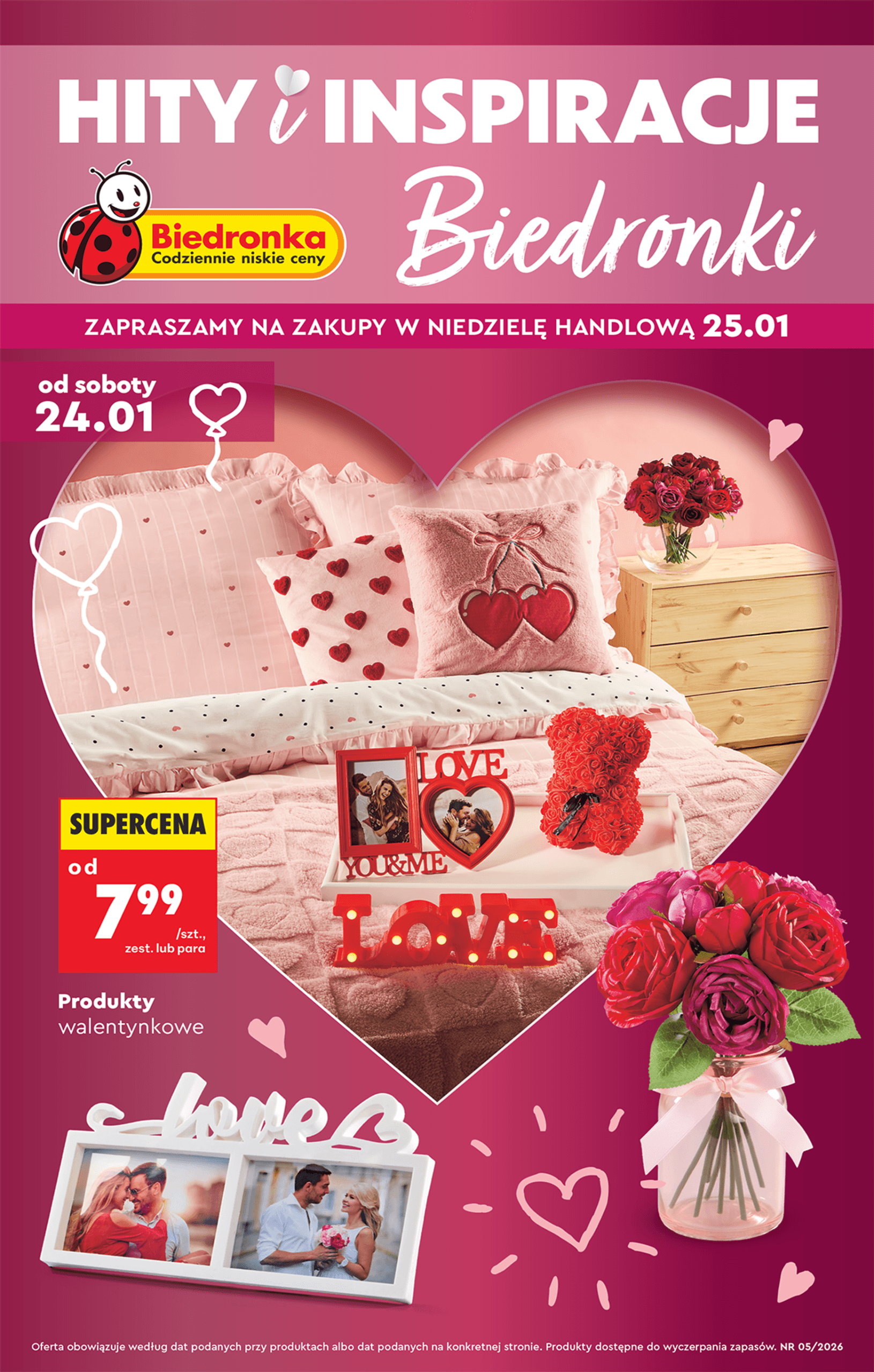 Page 1 of Aktuálny biedronka-polsko leták platný od piatka 23.01 do 28.02