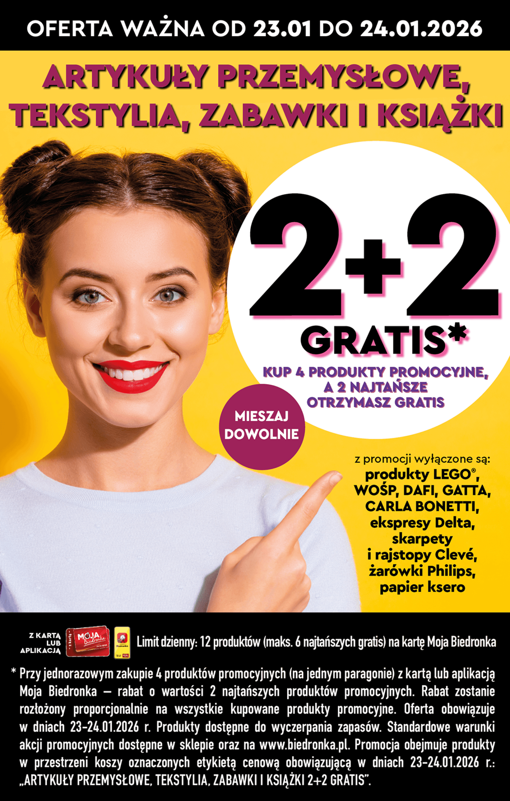 Page 3 of Aktuálny biedronka-polsko leták platný od piatka 23.01 do 28.02