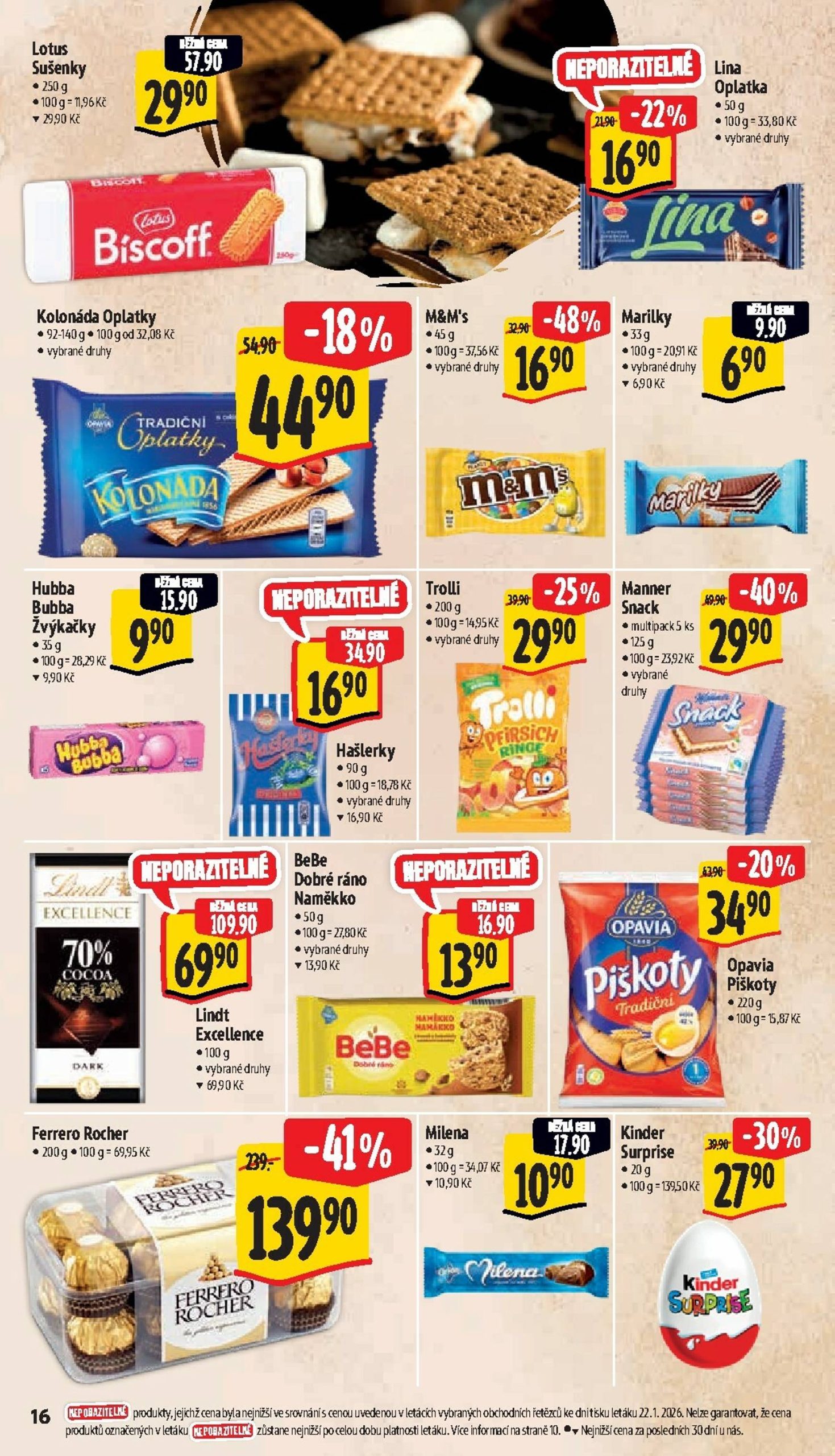 Page 22 of Aktuálny albert-cesko leták platný od stredy 28.01 do 03.02