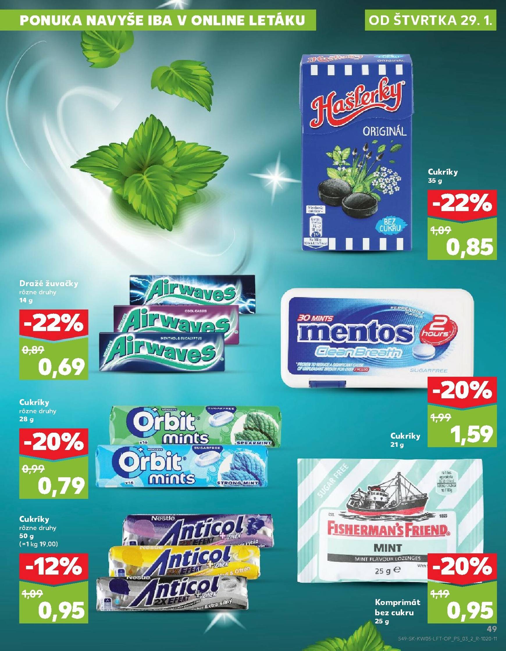 Page 49 of Aktuálny kaufland leták platný od štvrtka 29.01 do 04.02