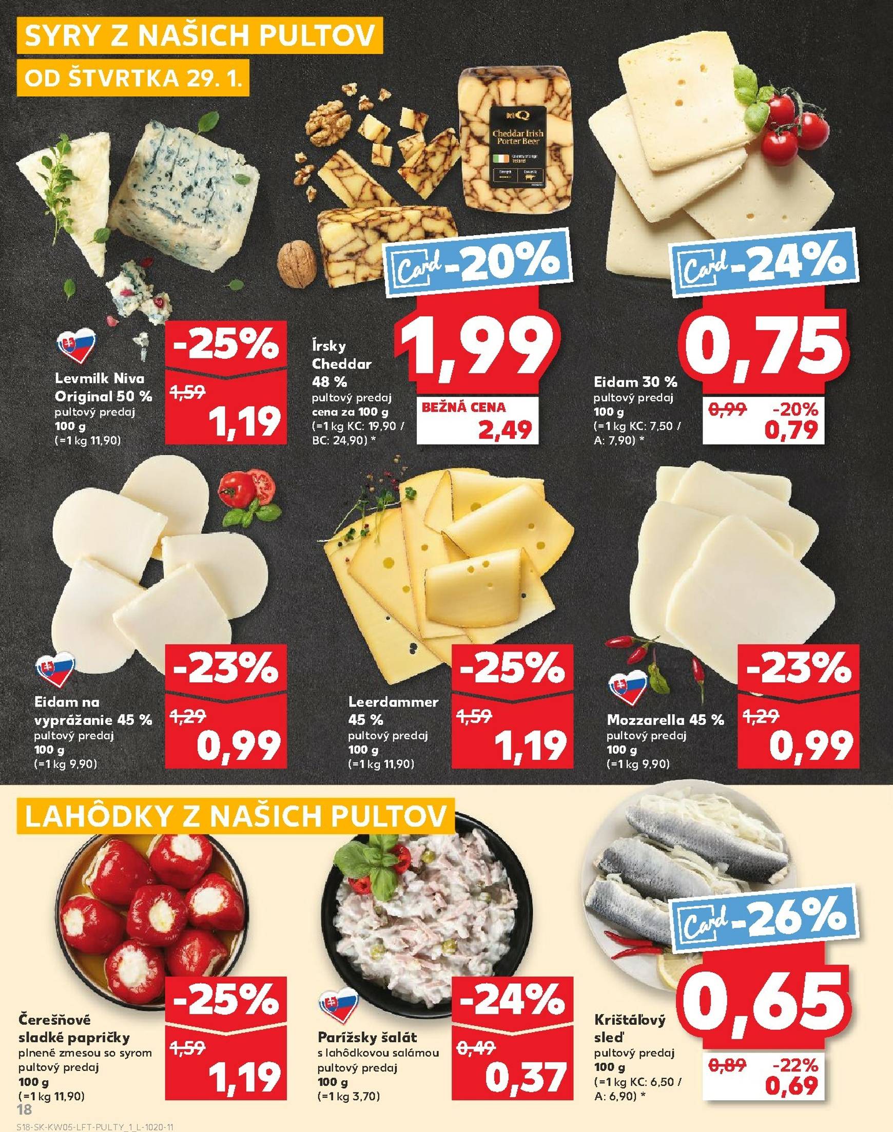 Page 18 of Aktuálny kaufland leták platný od štvrtka 29.01 do 04.02