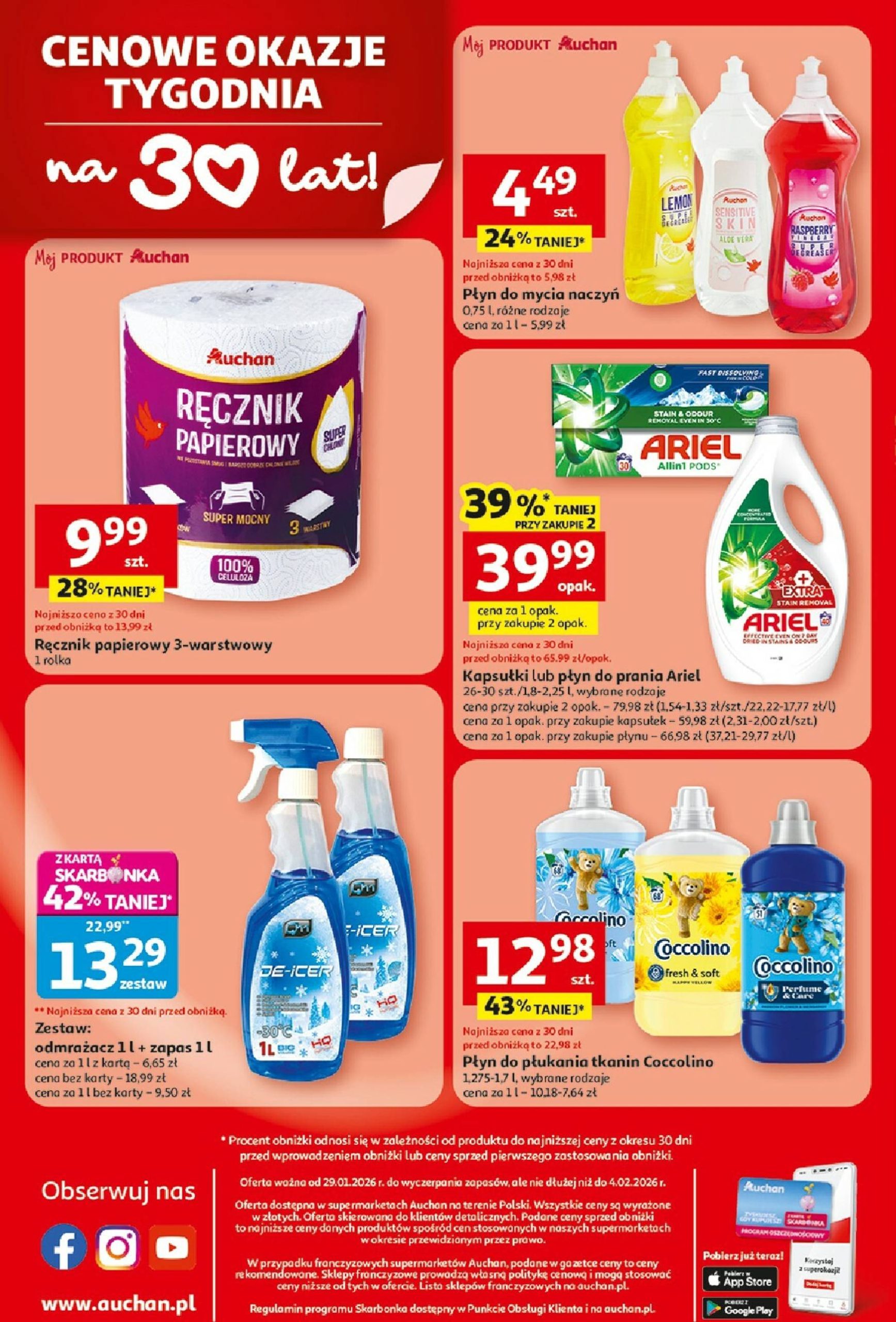 Page 4 of Aktuálny auchan-polsko leták platný od štvrtka 29.01 do 04.02