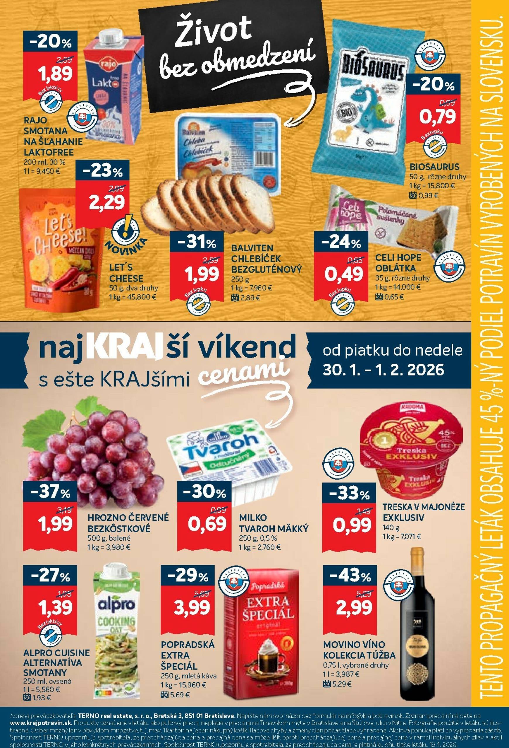 Page 17 of Aktuálny kraj leták platný od štvrtka 29.01 do 04.02