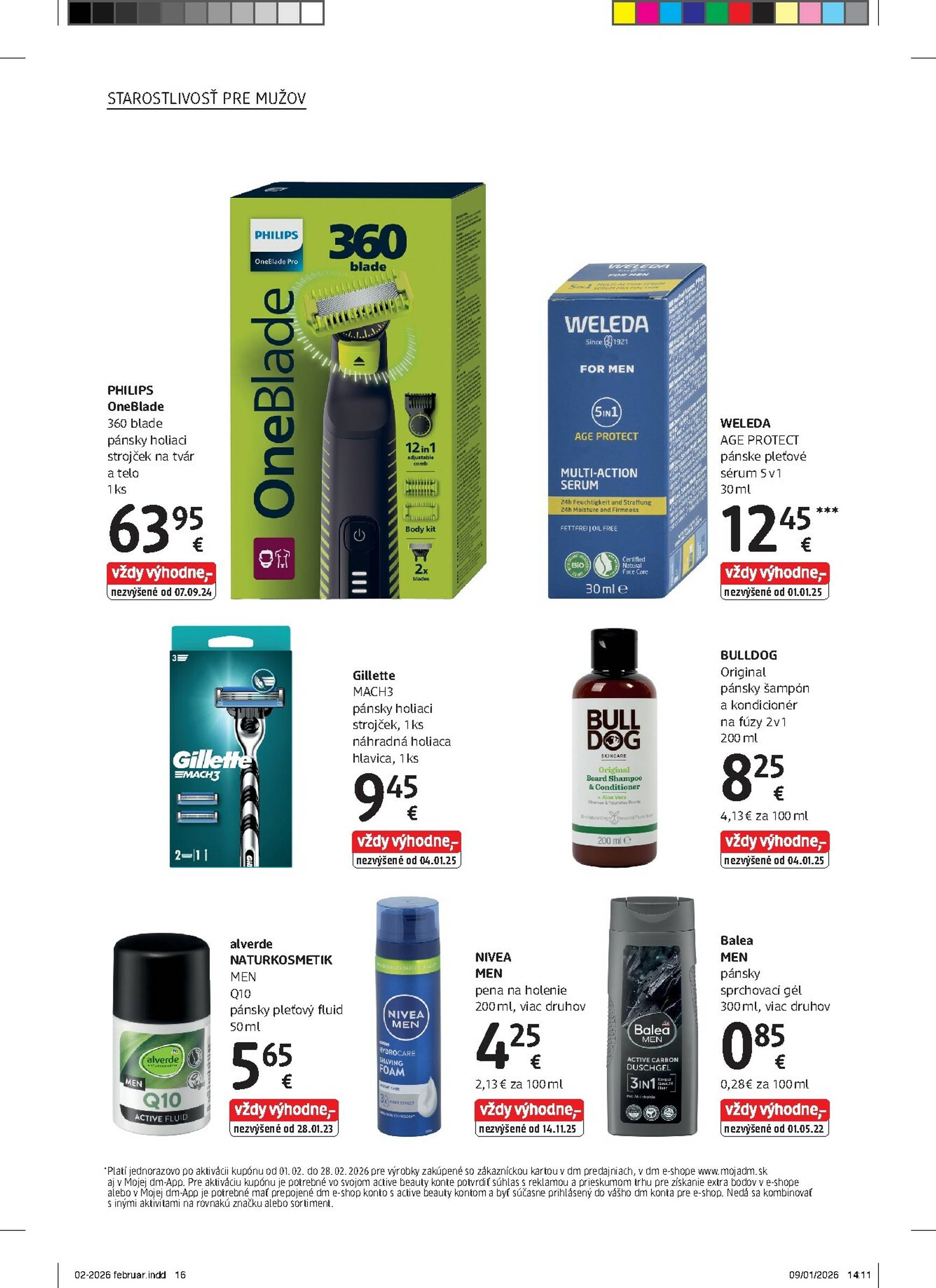 Page 16 of Aktuálny dm-drogerie leták platný od nedele 01.02 do 28.02
