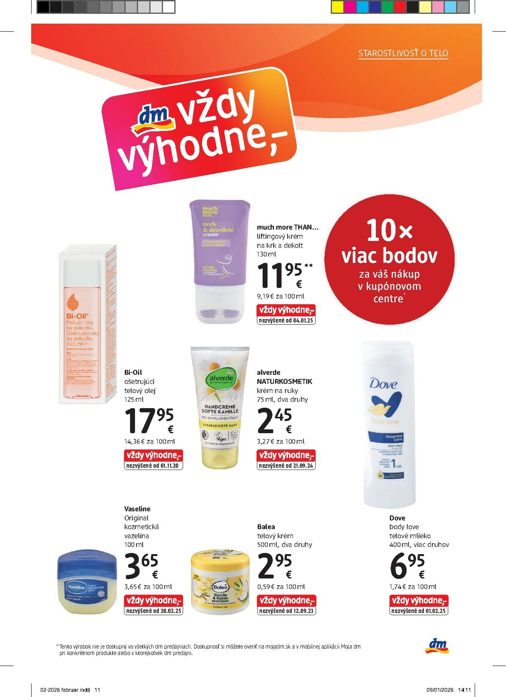 Page 11 of Aktuálny dm-drogerie leták platný od nedele 01.02 do 28.02