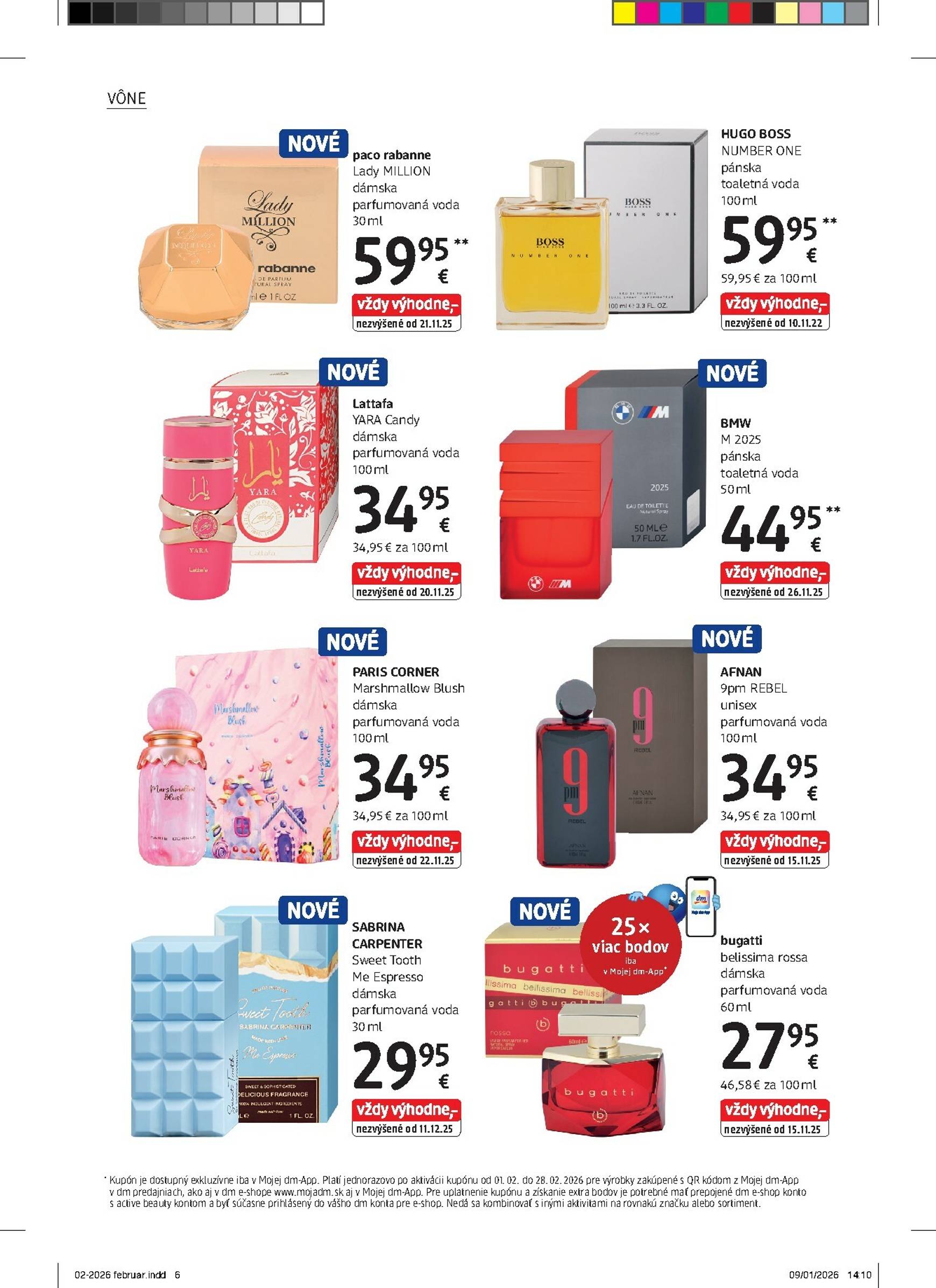Page 6 of Aktuálny dm-drogerie leták platný od nedele 01.02 do 28.02