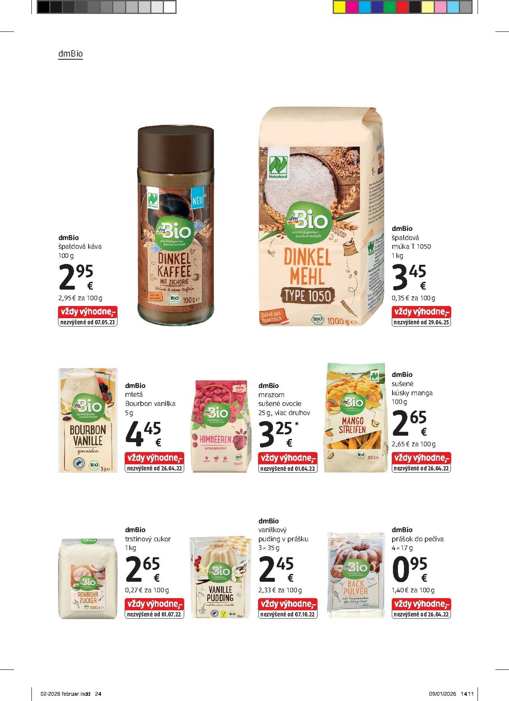 Page 24 of Aktuálny dm-drogerie leták platný od nedele 01.02 do 28.02