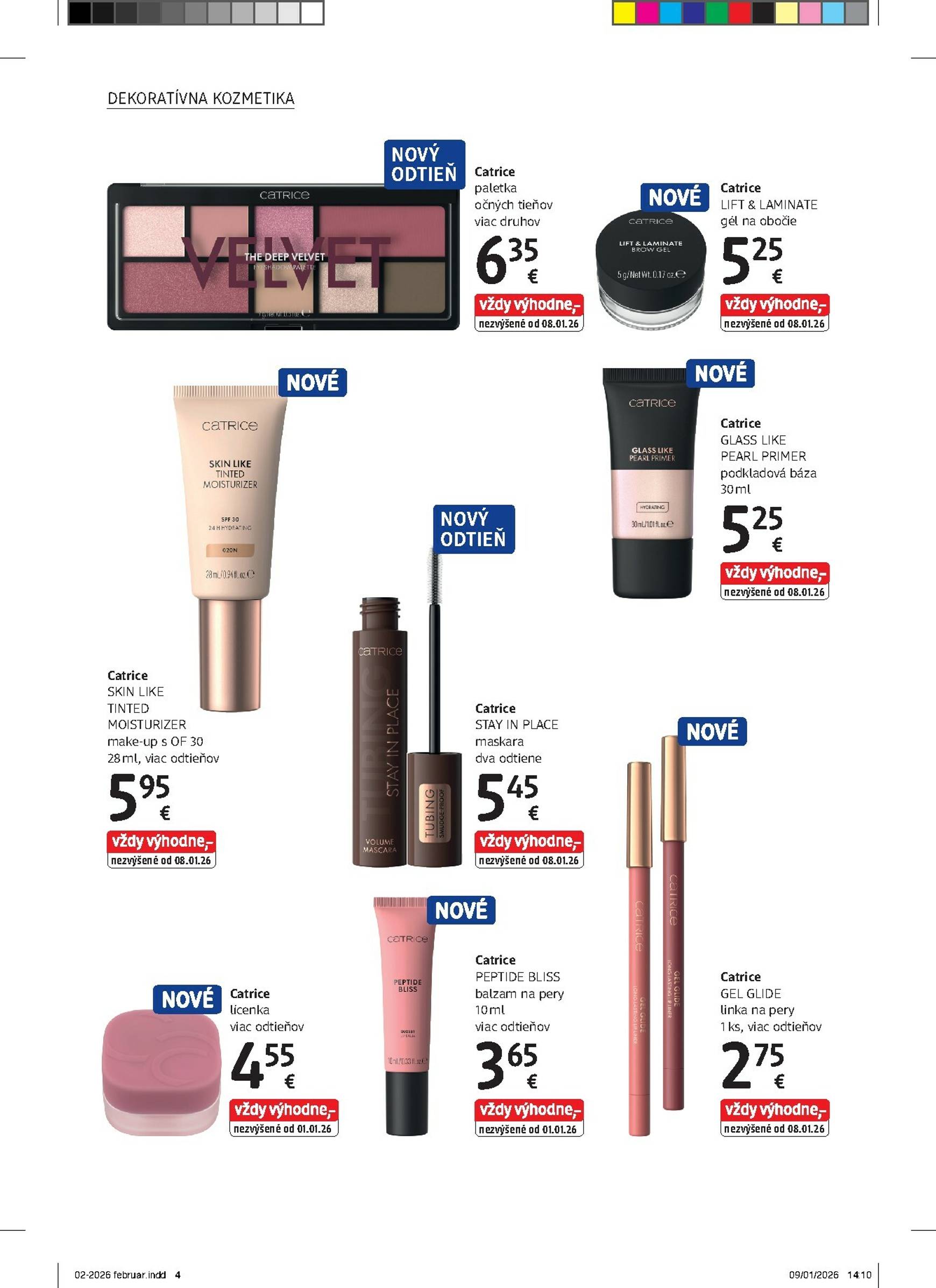 Page 4 of Aktuálny dm-drogerie leták platný od nedele 01.02 do 28.02