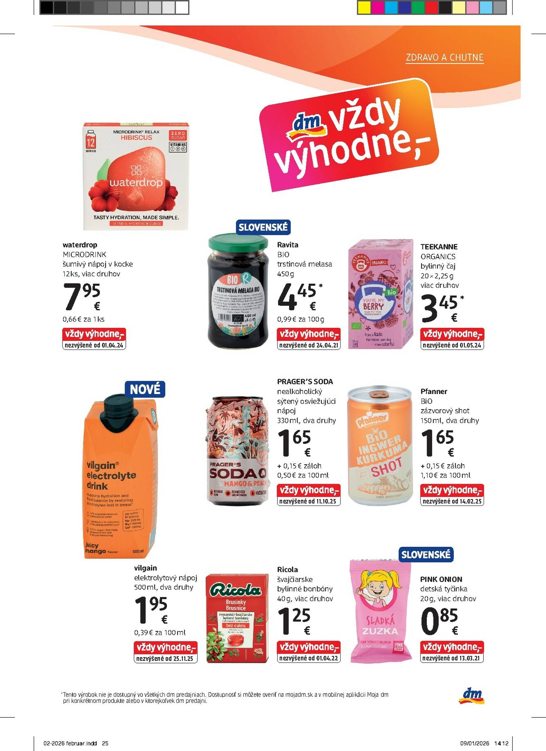 Page 25 of Aktuálny dm-drogerie leták platný od nedele 01.02 do 28.02