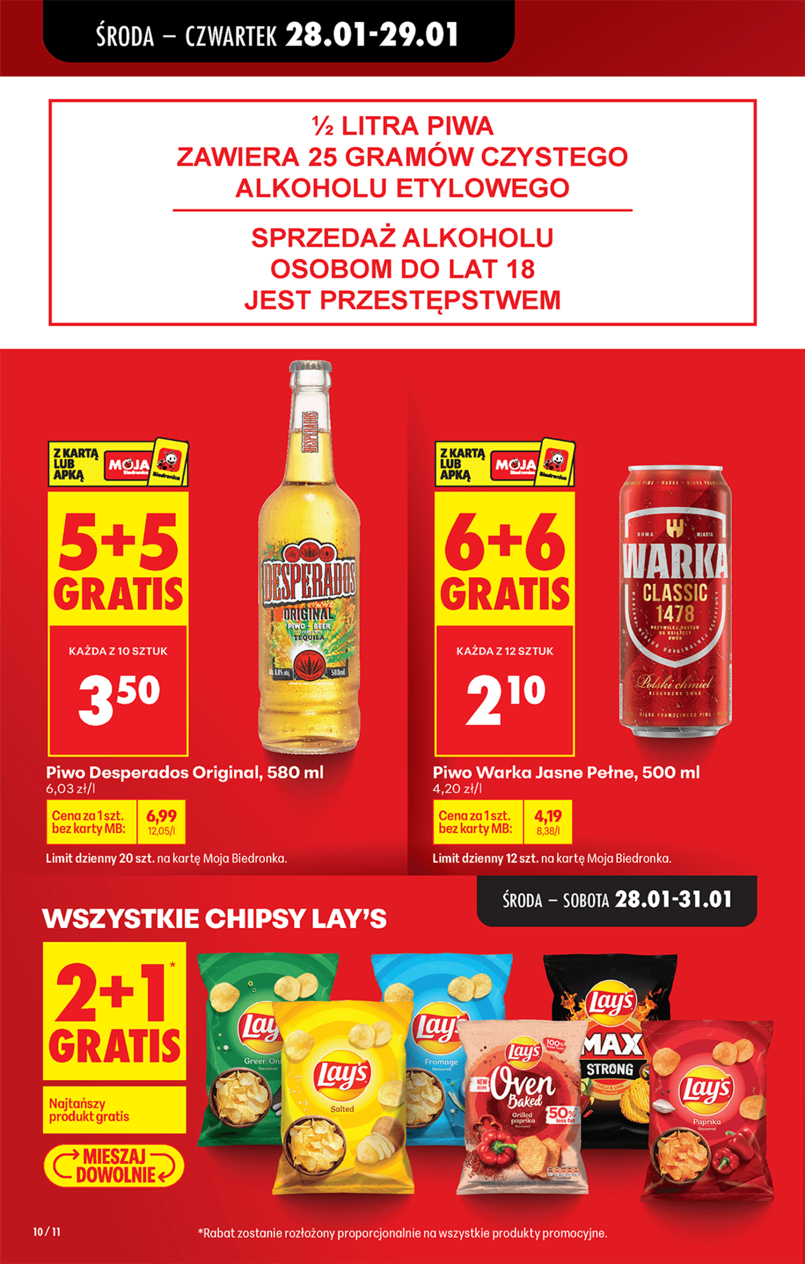 Page 10 of Aktuálny biedronka-polsko leták platný od stredy 28.01 do 04.02