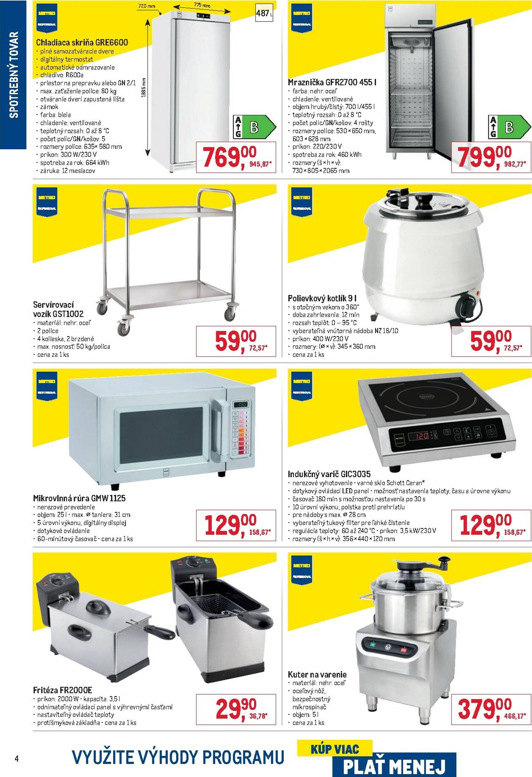 Page 4 of Aktuálny metro leták platný od stredy 28.01 do 10.02