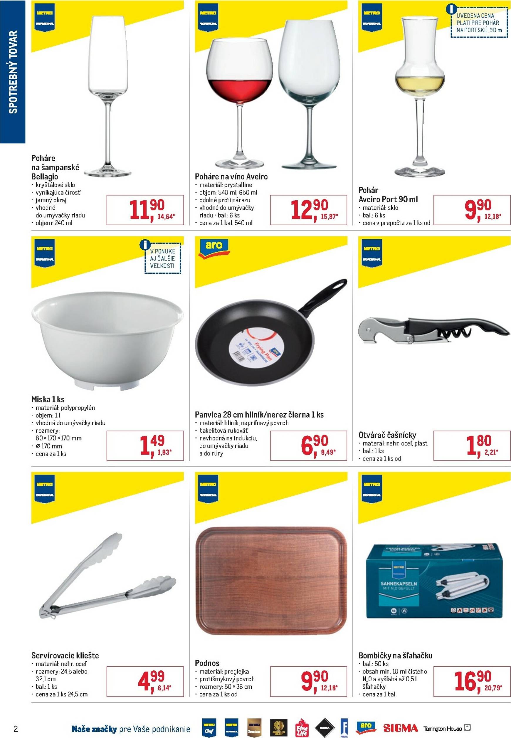 Page 2 of Aktuálny metro leták platný od stredy 28.01 do 10.02