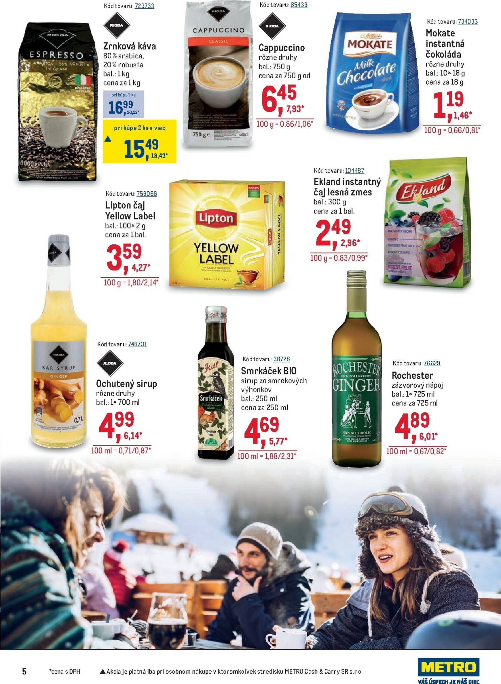 Page 5 of Aktuálny metro leták platný od stredy 28.01 do 10.02