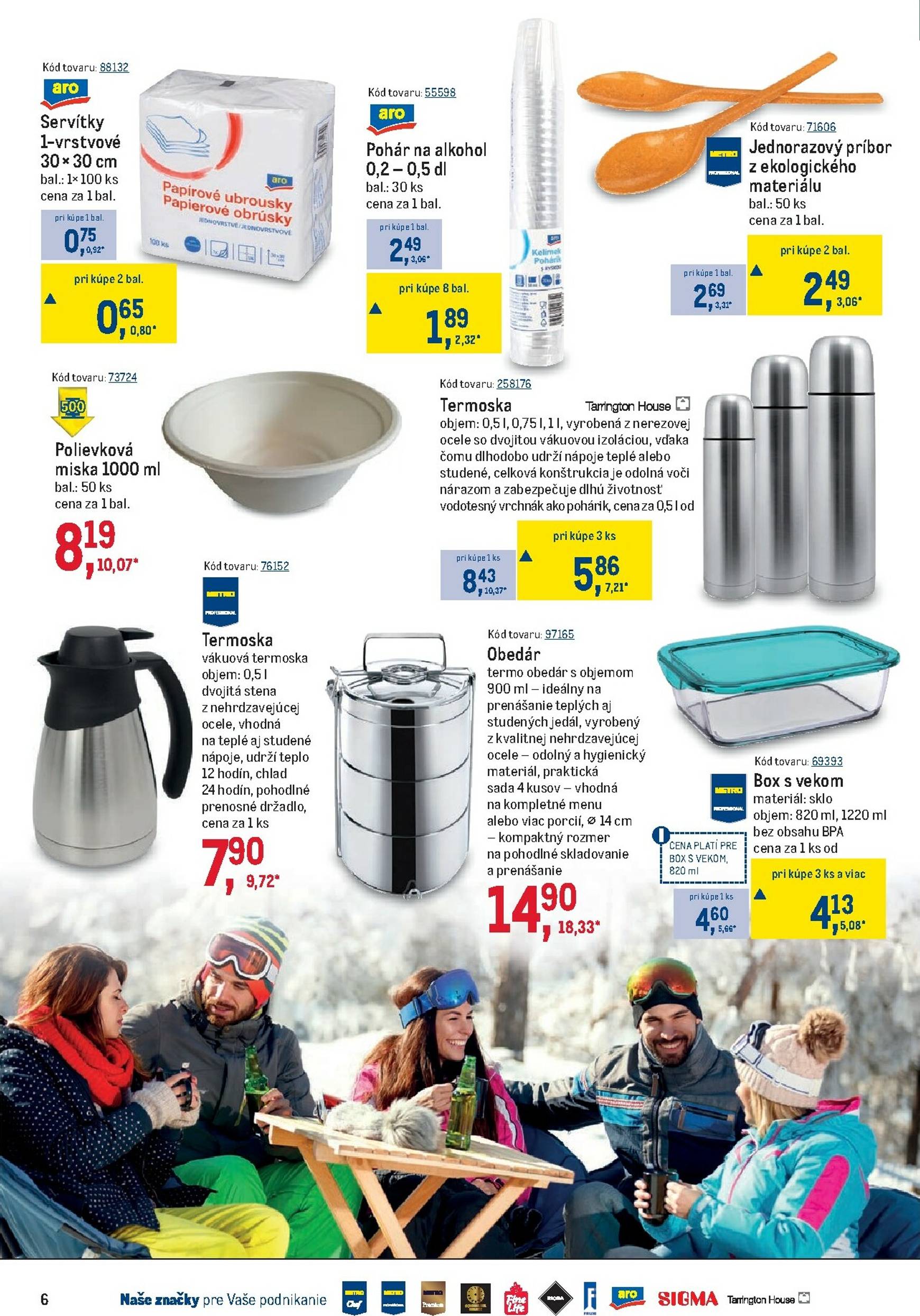 Page 6 of Aktuálny metro leták platný od stredy 28.01 do 10.02