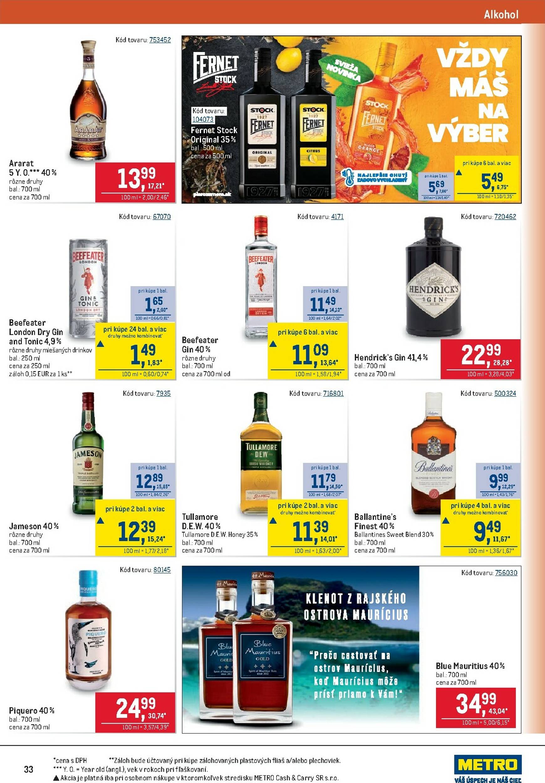 Page 33 of Aktuálny metro leták platný od stredy 28.01 do 10.02