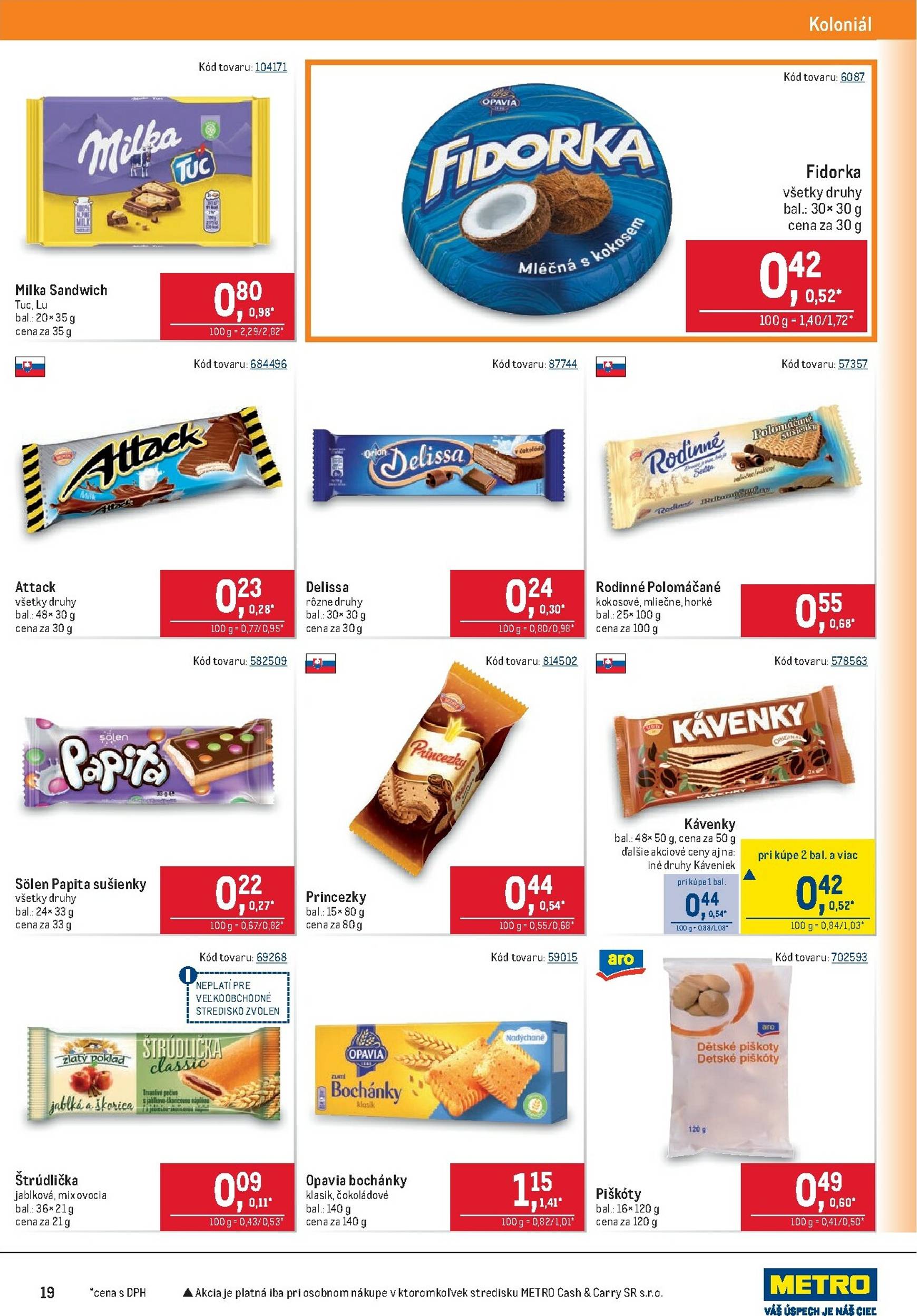 Page 19 of Aktuálny metro leták platný od stredy 28.01 do 10.02